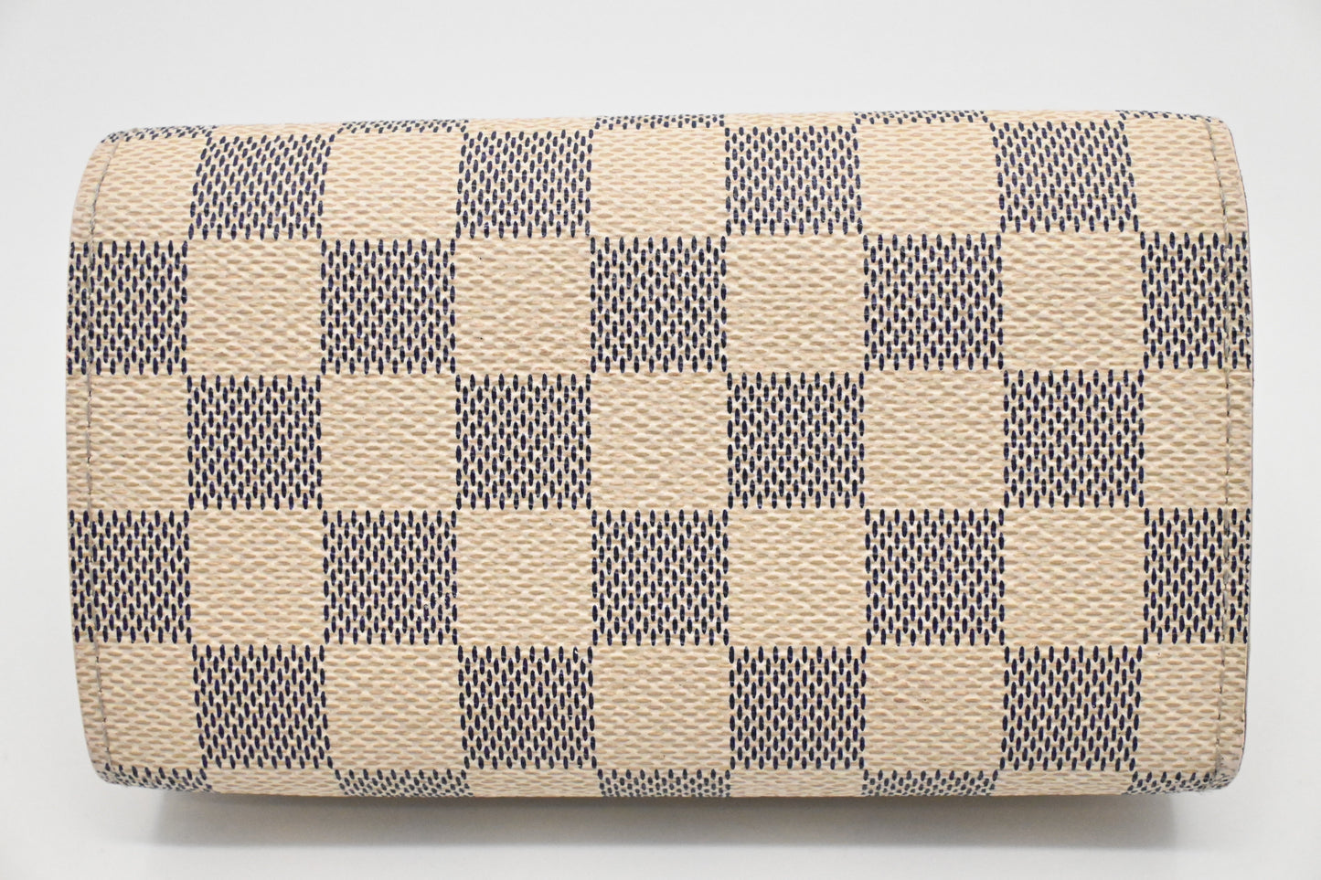 Louis Vuitton Tresor Azur Canvas Damier Wallet Case