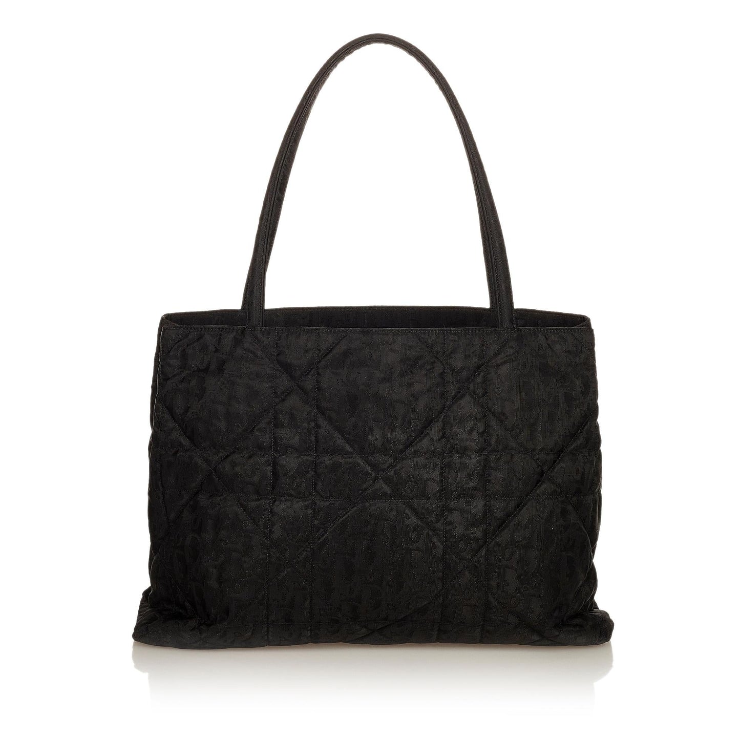 Dior Cannage Handbag Shg Nylon Satchel Bag