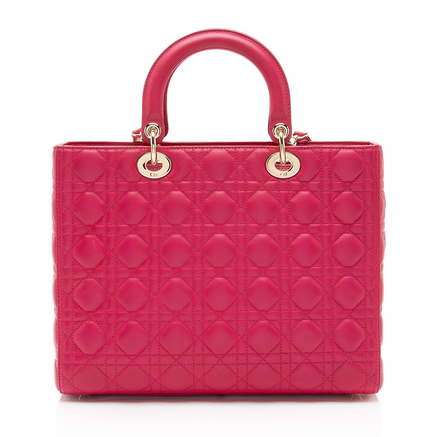 Dior Lady Tote Shf Ovsaog Lambskin Large Tote Bag