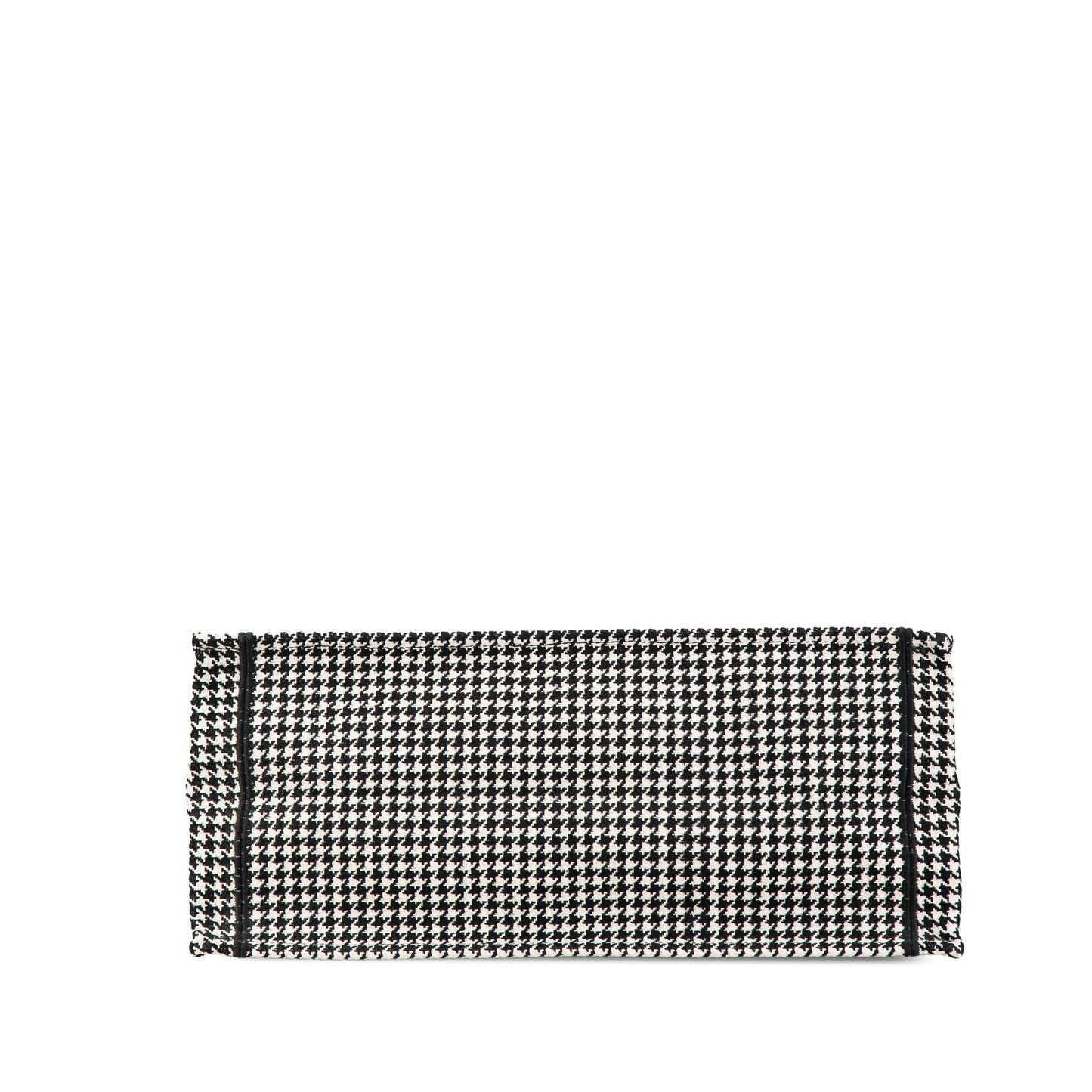 Dior Houndstooth Book Tote Canvas Large Embroidered Tote Bag Book Tote 2