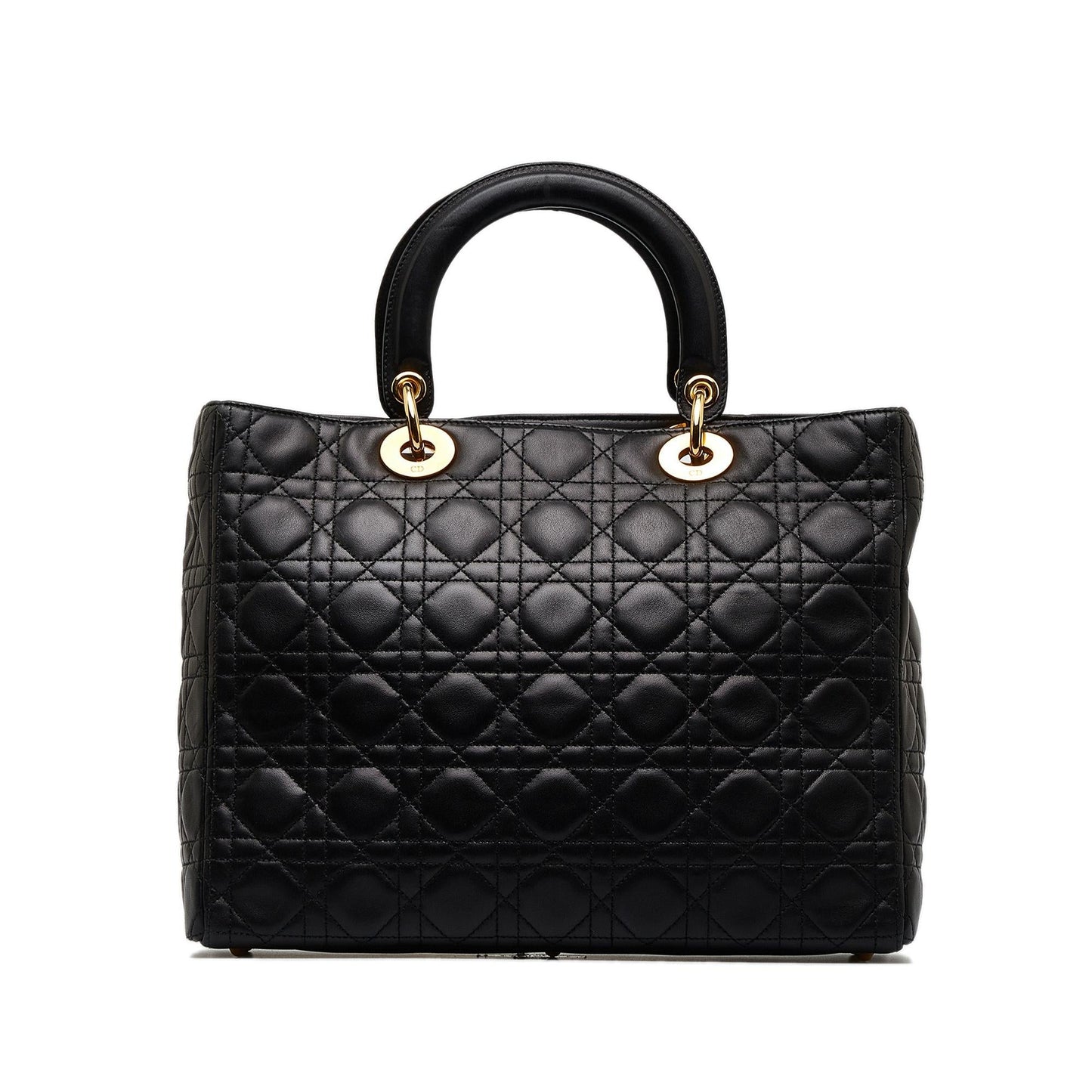 Dior Cannage Lady Shg V97Ffy Satchel Bag Lambskin Large