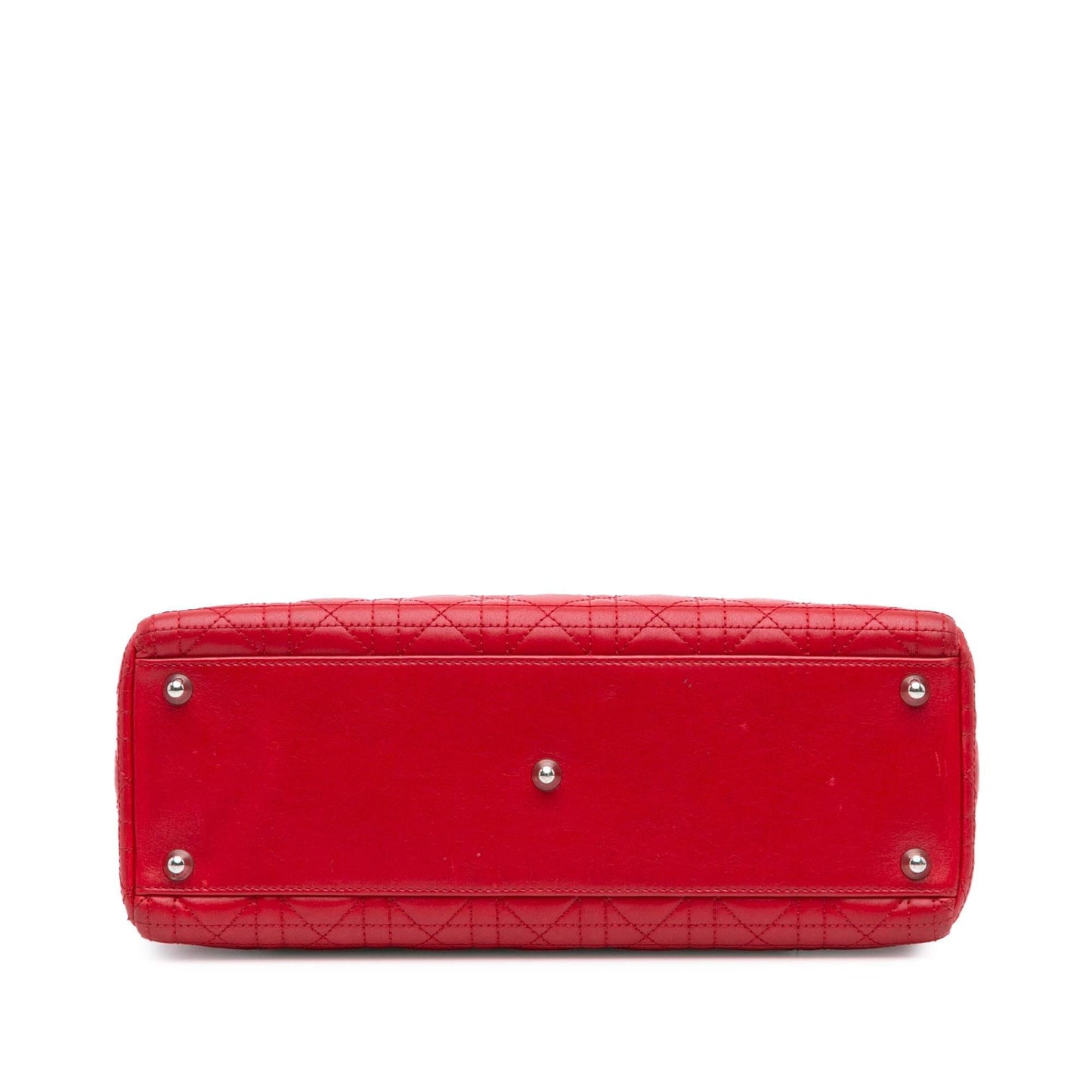 Dior Cannage Lady Satchel Bag Lambskin Large Lady Dior 1