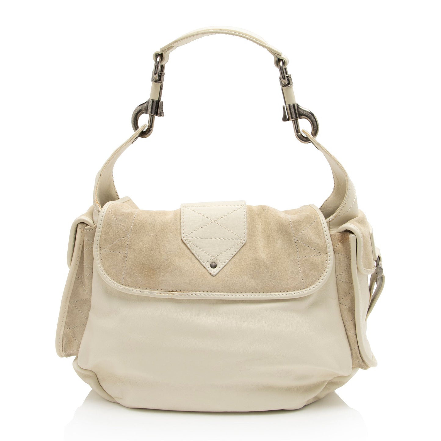 Dior Rebelle Shoulder Bag Shf E75Stn Leather Suede
