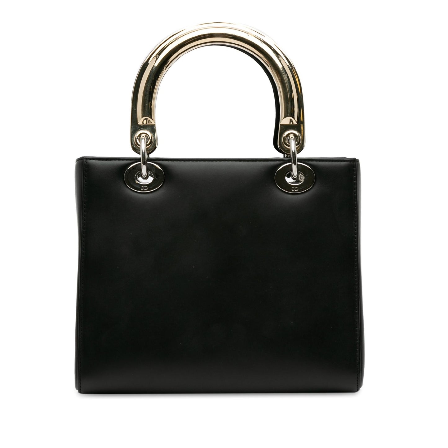 Dior Calfskin Patch Embellished Lady Shg Tiwvxx Satchel Bag Medium