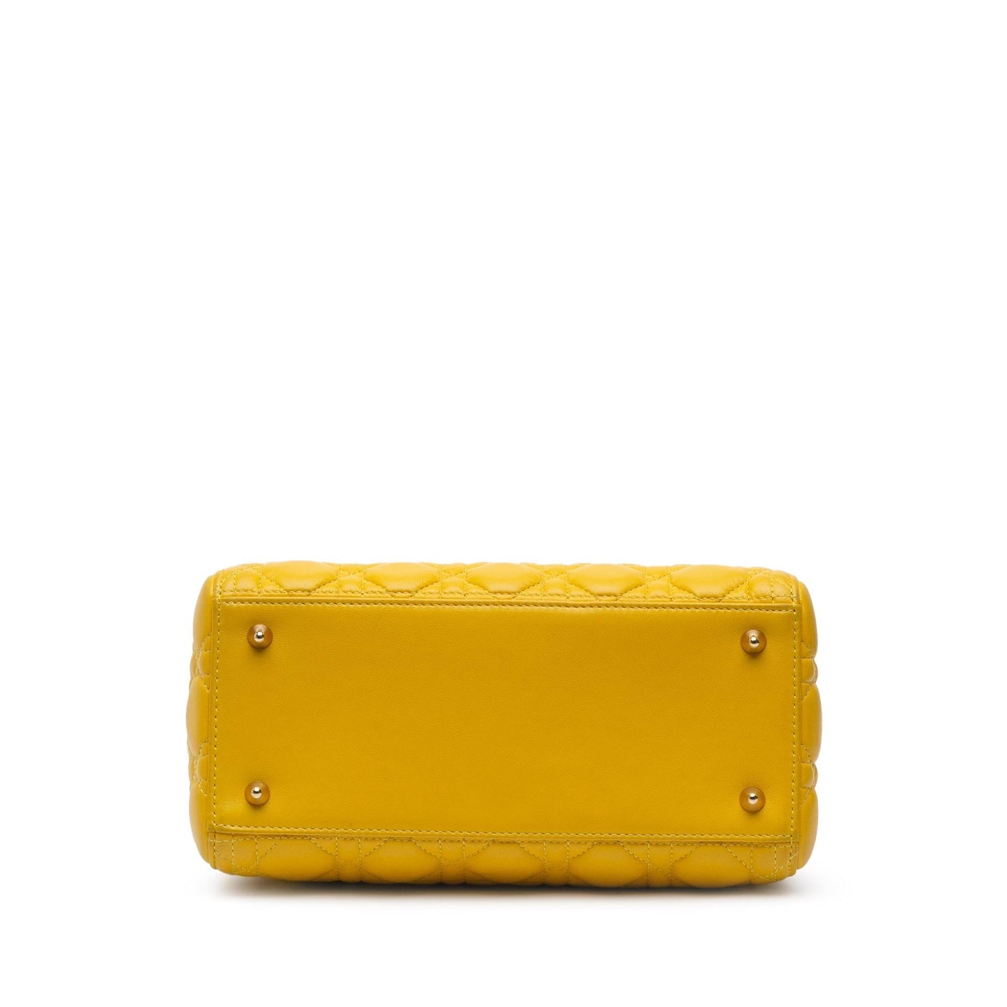 Dior Cannage Lady Satchel Bag Lambskin Medium Lady Dior 11