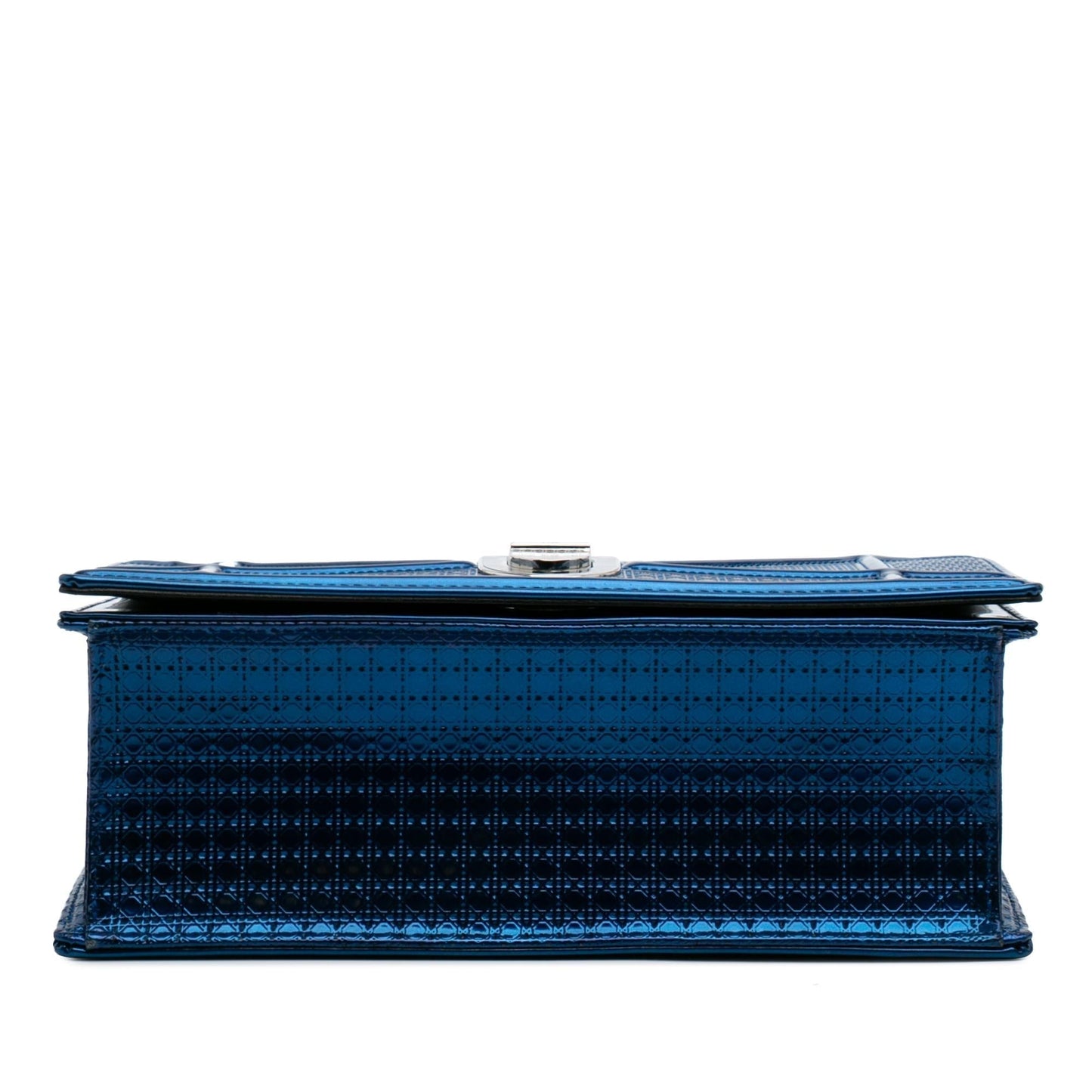 Dior Metallic Microcannage ama Crossbody Patent Medium Crossbody Bag Diorama Crossbody 1