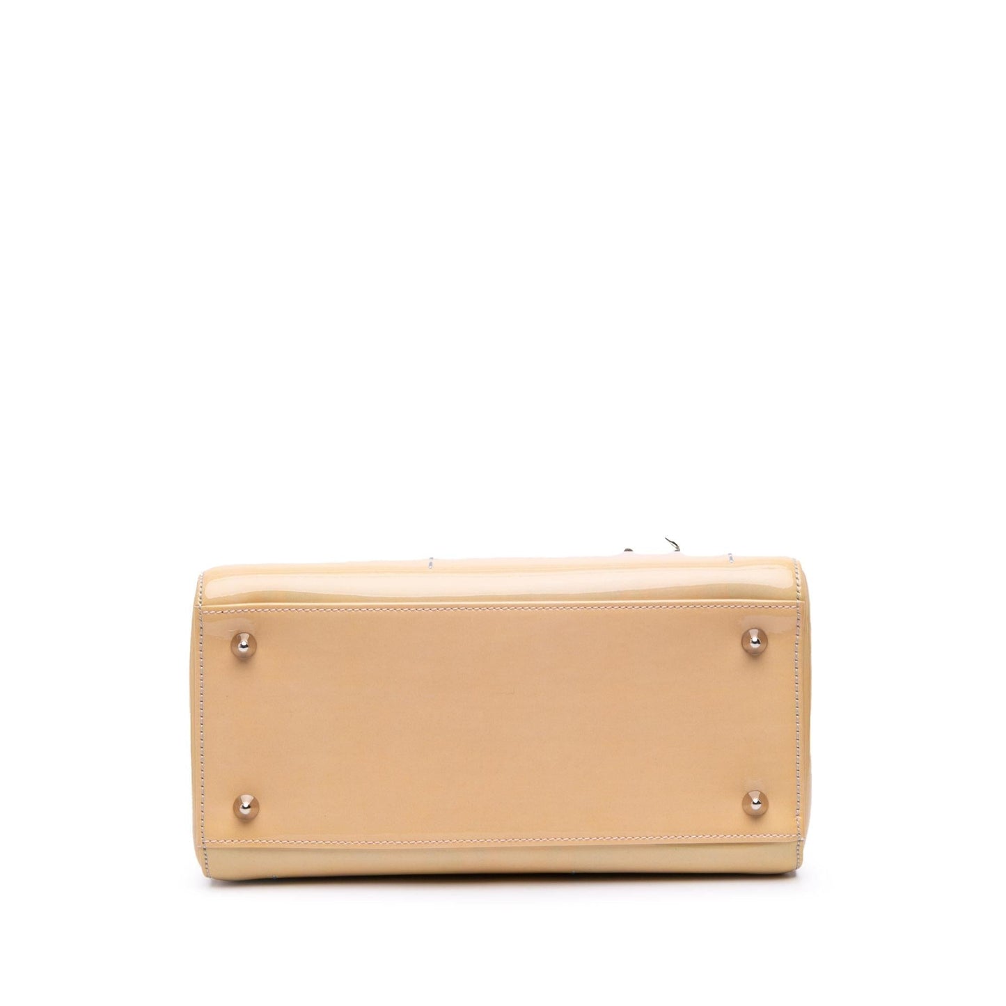 Dior Ombre Cannage Lady Satchel Bag Patent Medium