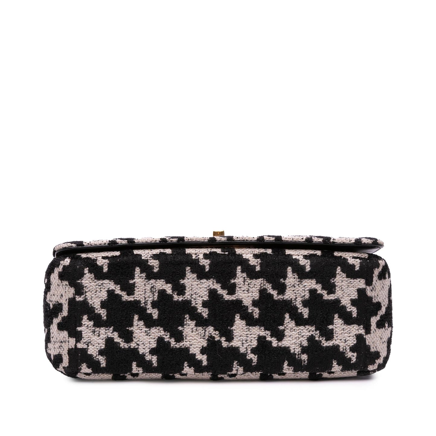 Dior Technical Macro Houndstooth Caro Bag Canvas Medium Crossbody Bag