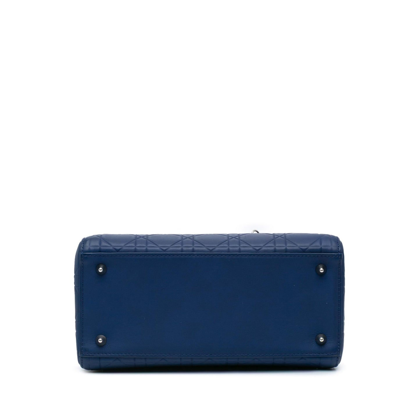 Dior Ultra Matte Calfskin Cannage Lady Satchel Bag Medium