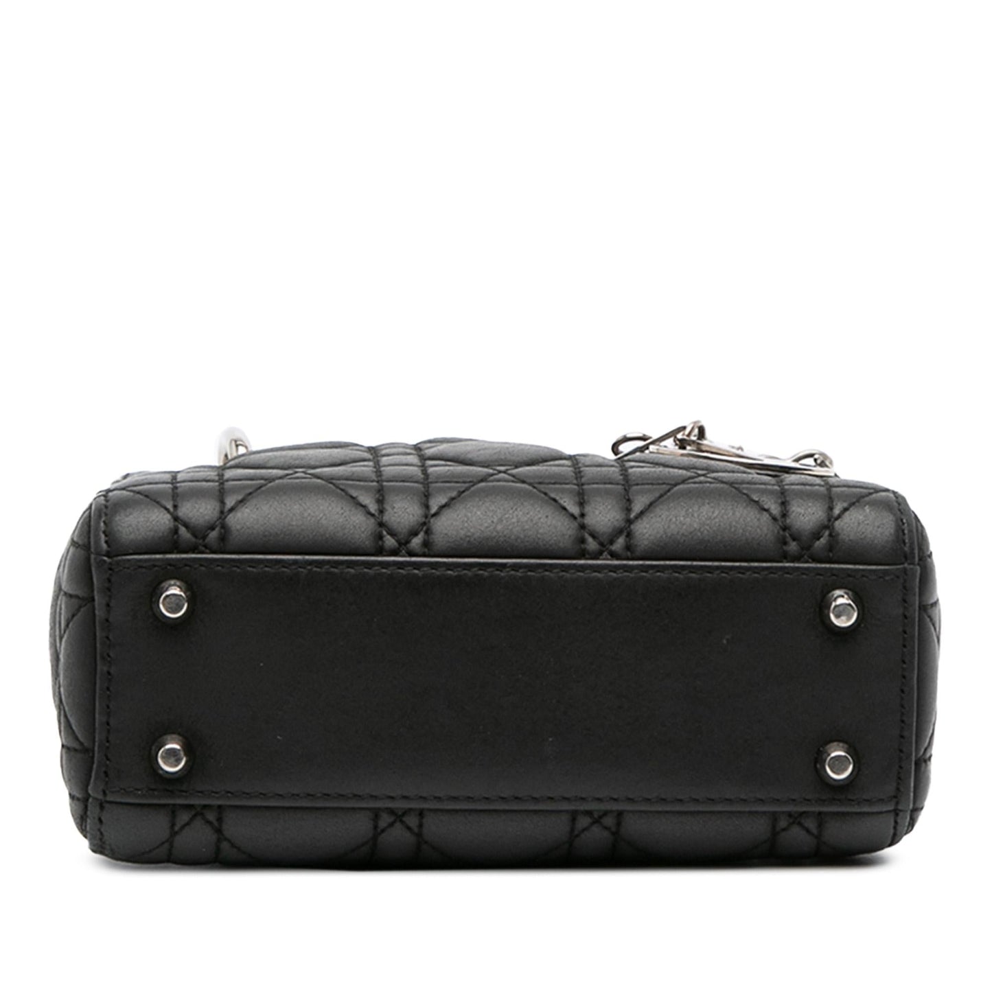 Dior Cannage Lady Satchel Bag Lambskin Mini Lady Dior 11