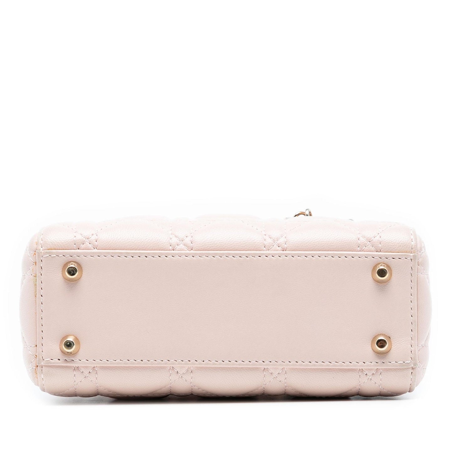 Dior Cannage Lady Satchel Bag Lambskin Mini Lady Dior 18