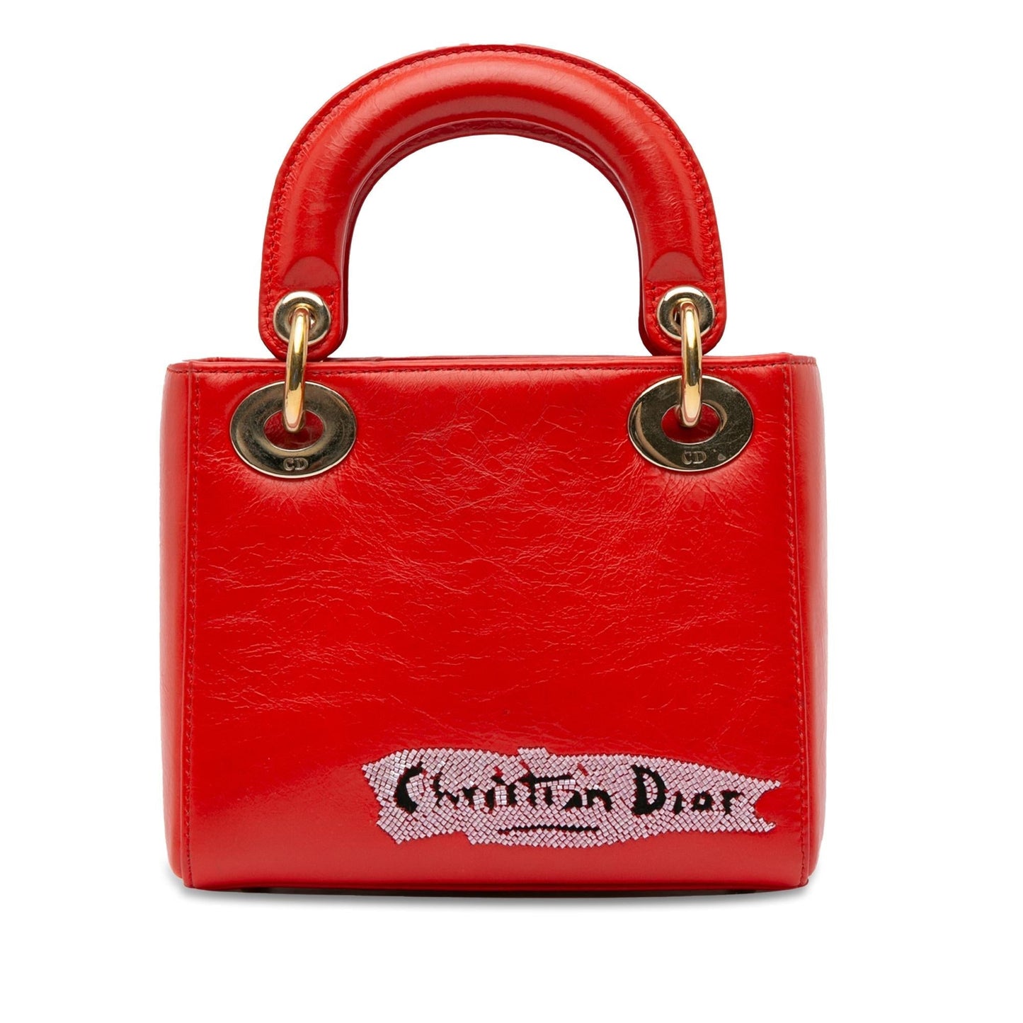 Dior Sequin Embellished Lady Shg Swudpo Satchel Bag Mini