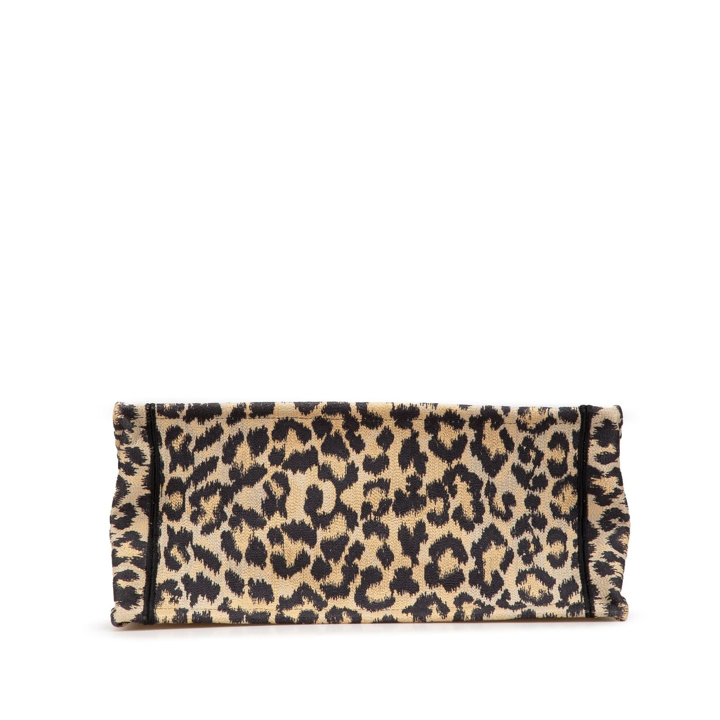 Dior Mizza Leopard Book Tote Canvas Medium Embroidered Tote Bag Book Tote 1