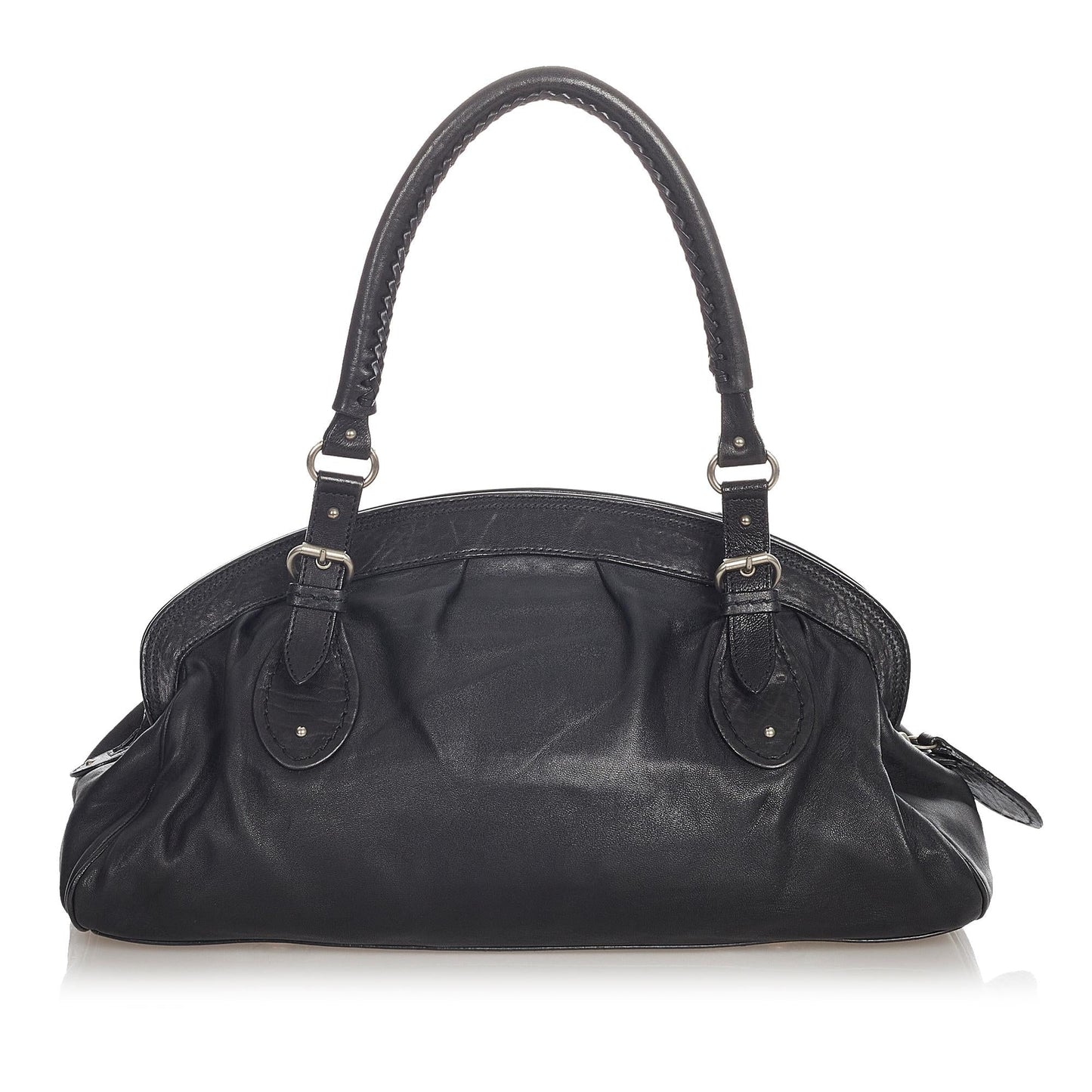 Dior My Frame Handbag Shg Leather Satchel Bag