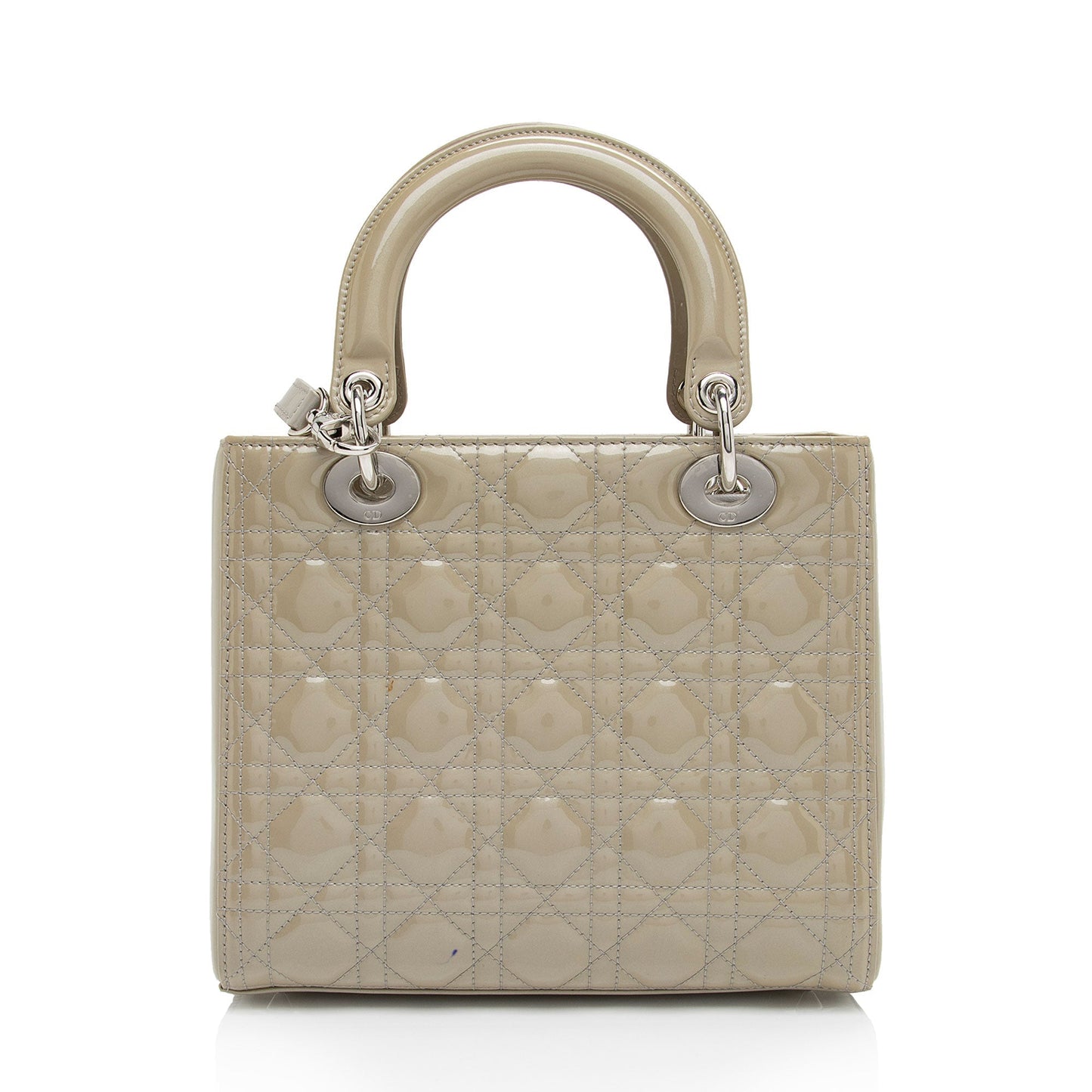 Dior Lady Tote Shf Dlpwlg Leather Patent Medium Tote Bag