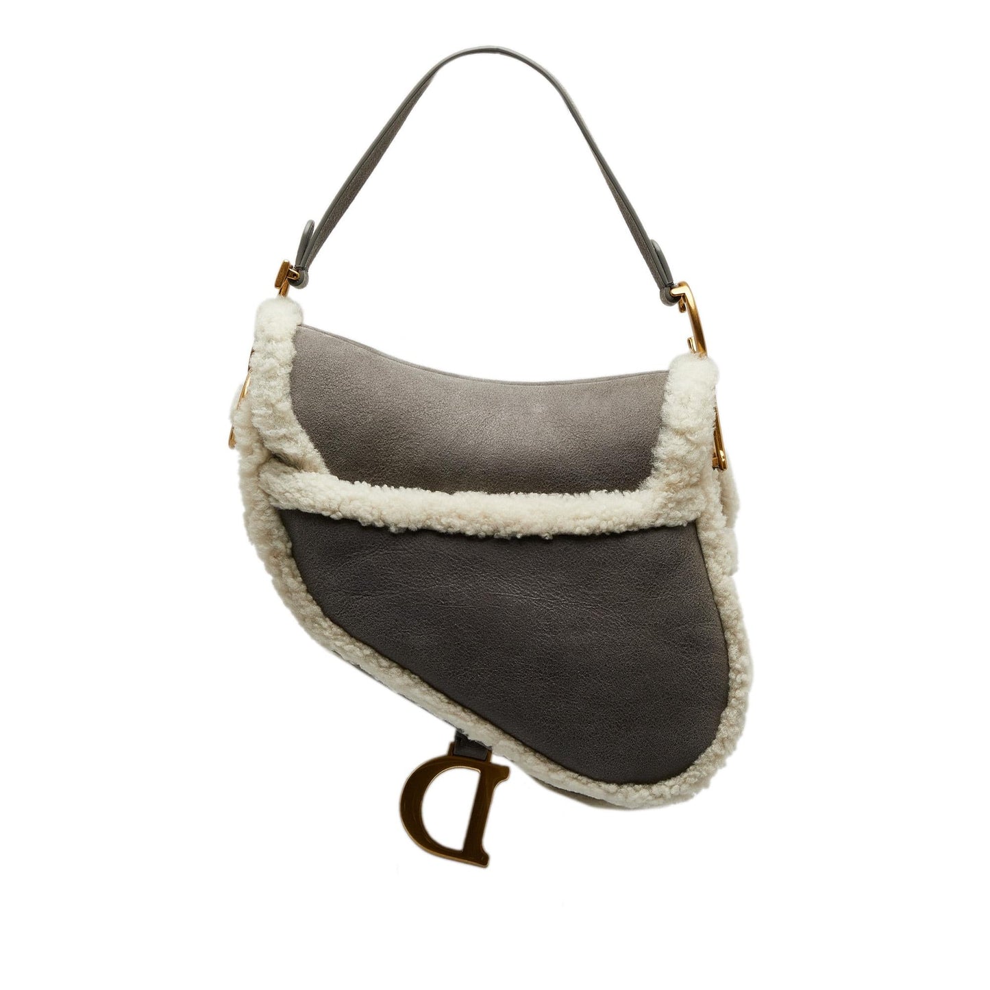 Dior Shearling Saddle Bag Shg Rquzws Shoulder Bag