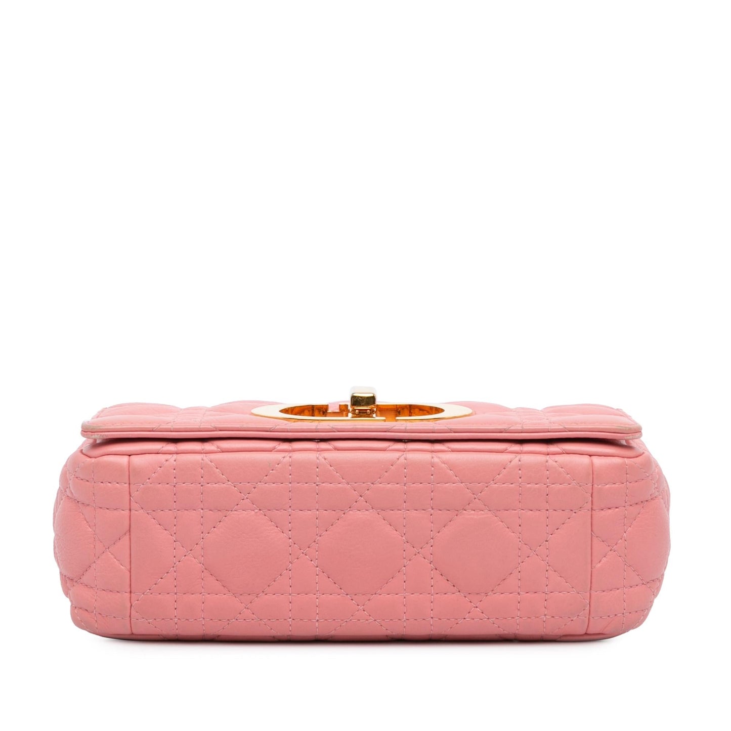 Dior Grained Calfskin Cannage Caro Bag Small Crossbody Bag