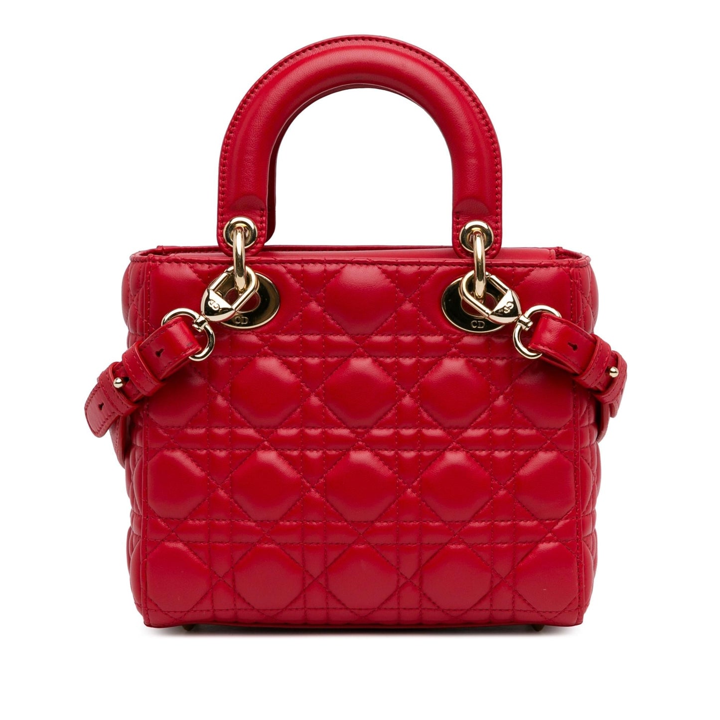 Dior Cannage Lucky Badges My Lady Shg Qkkuez Satchel Lambskin Small Satchel Bag
