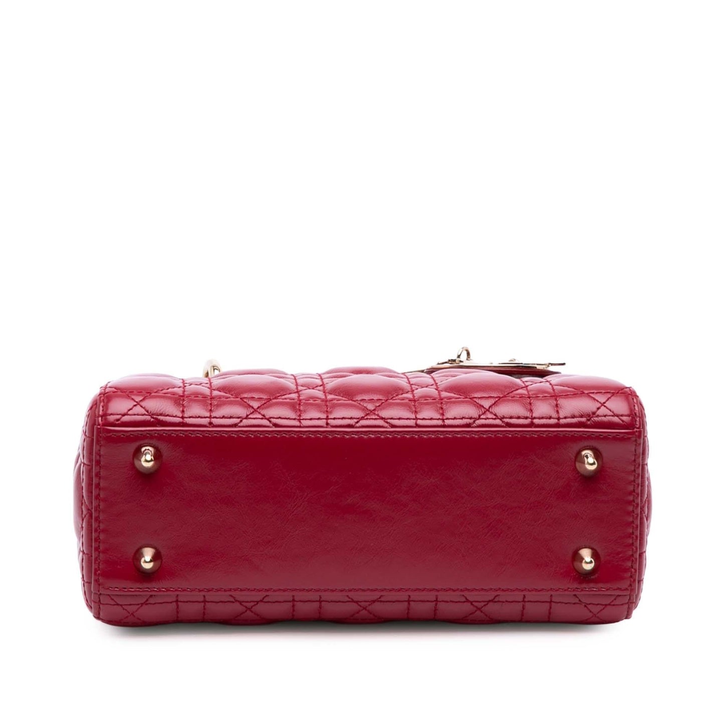 Dior Cannage My Abc Lady Satchel Bag Lambskin Small Lady Dior 9