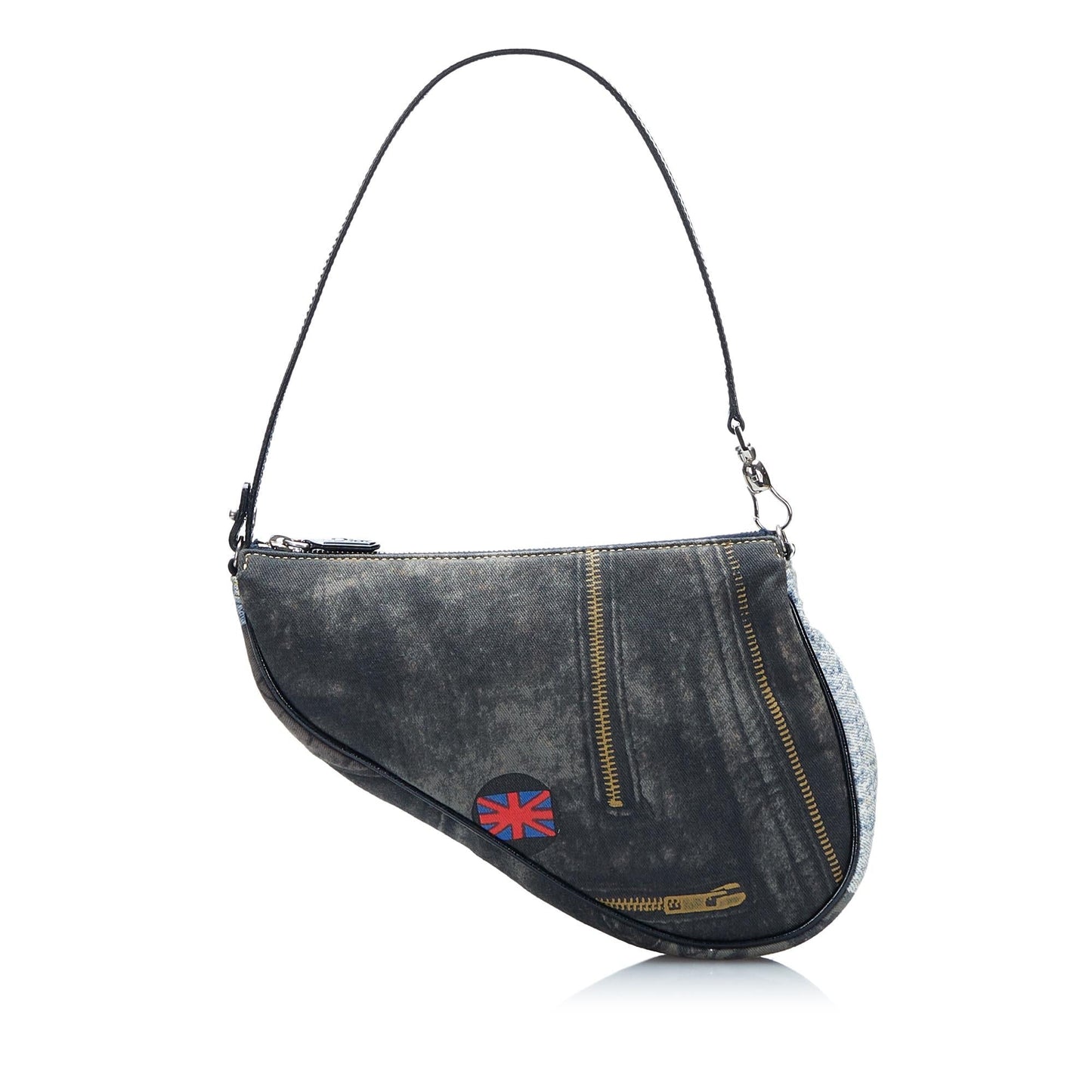 Dior Speedway Saddle Shg Abxxmq Handbag Denim Mini Travel Bag
