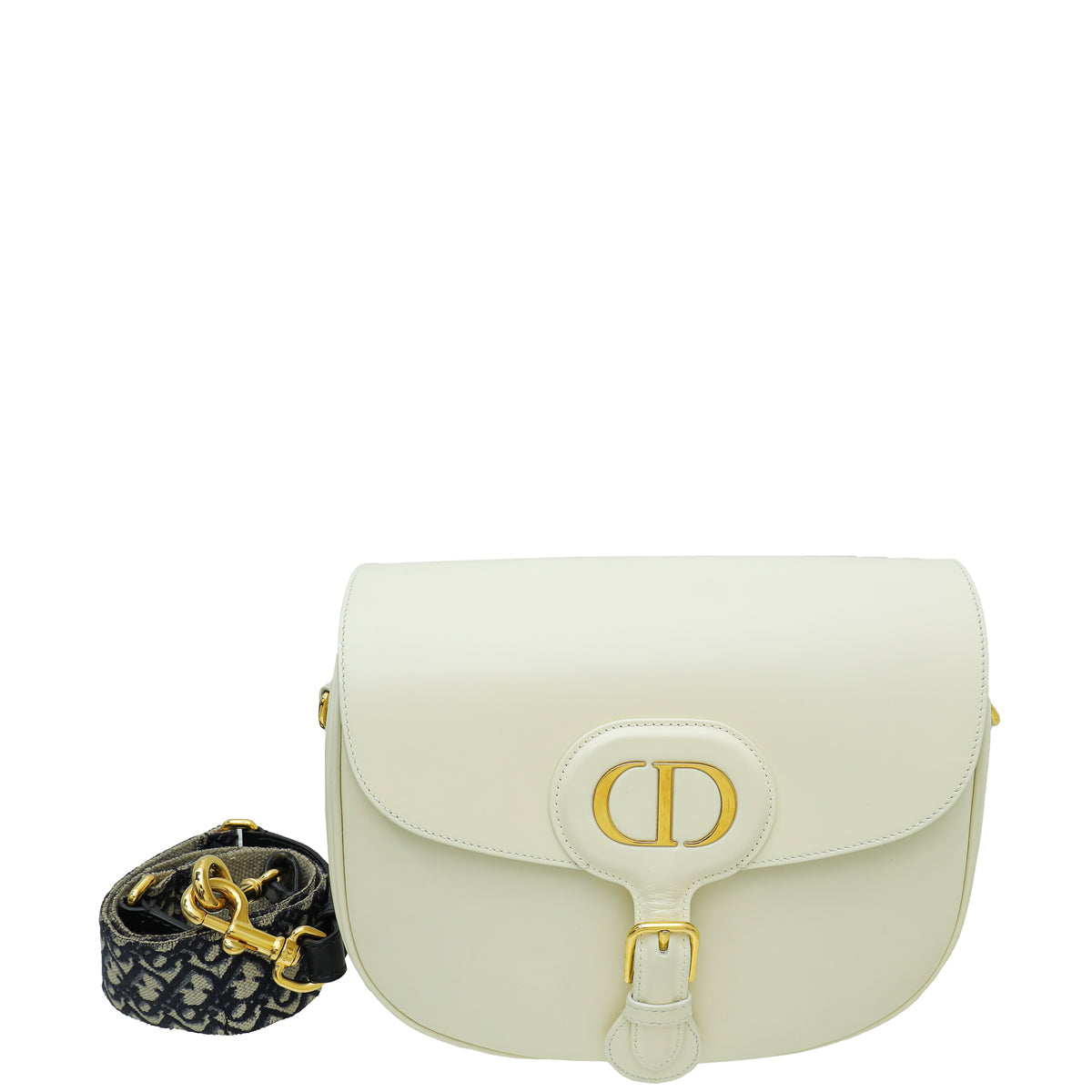 Dior Handbag Christian Bobby Bag Cream Large Flap Shoulder Bag