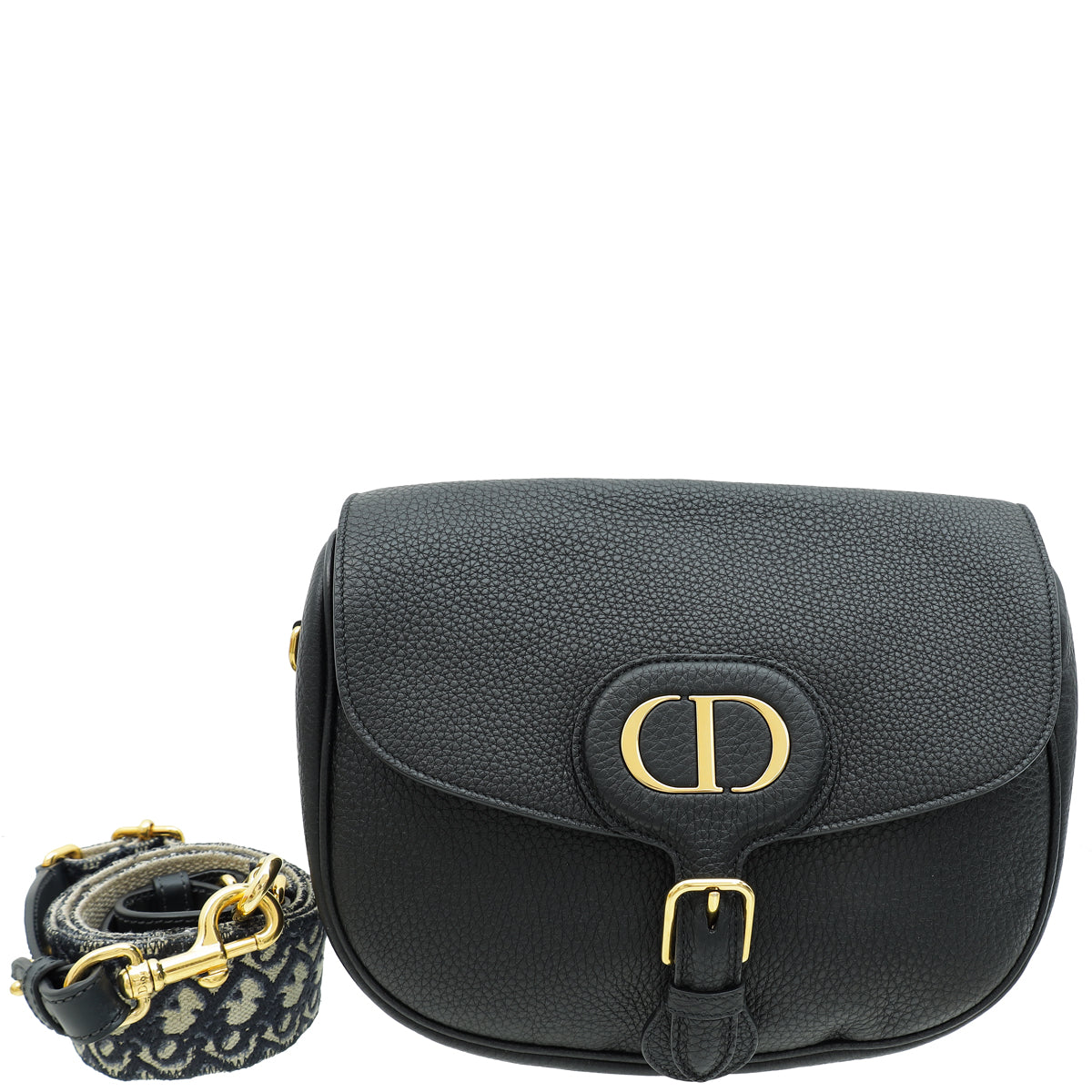 Dior Handbag Christian Bobby Bag Black Large Shoulder Bag