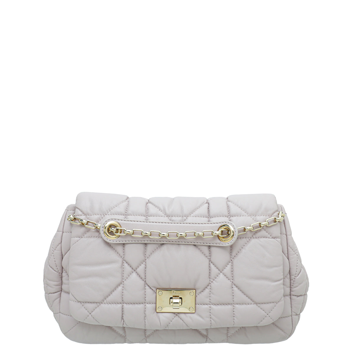 Dior Handbag Christian Pale Milly La Foret Bag Pink Small Shoulder Bag