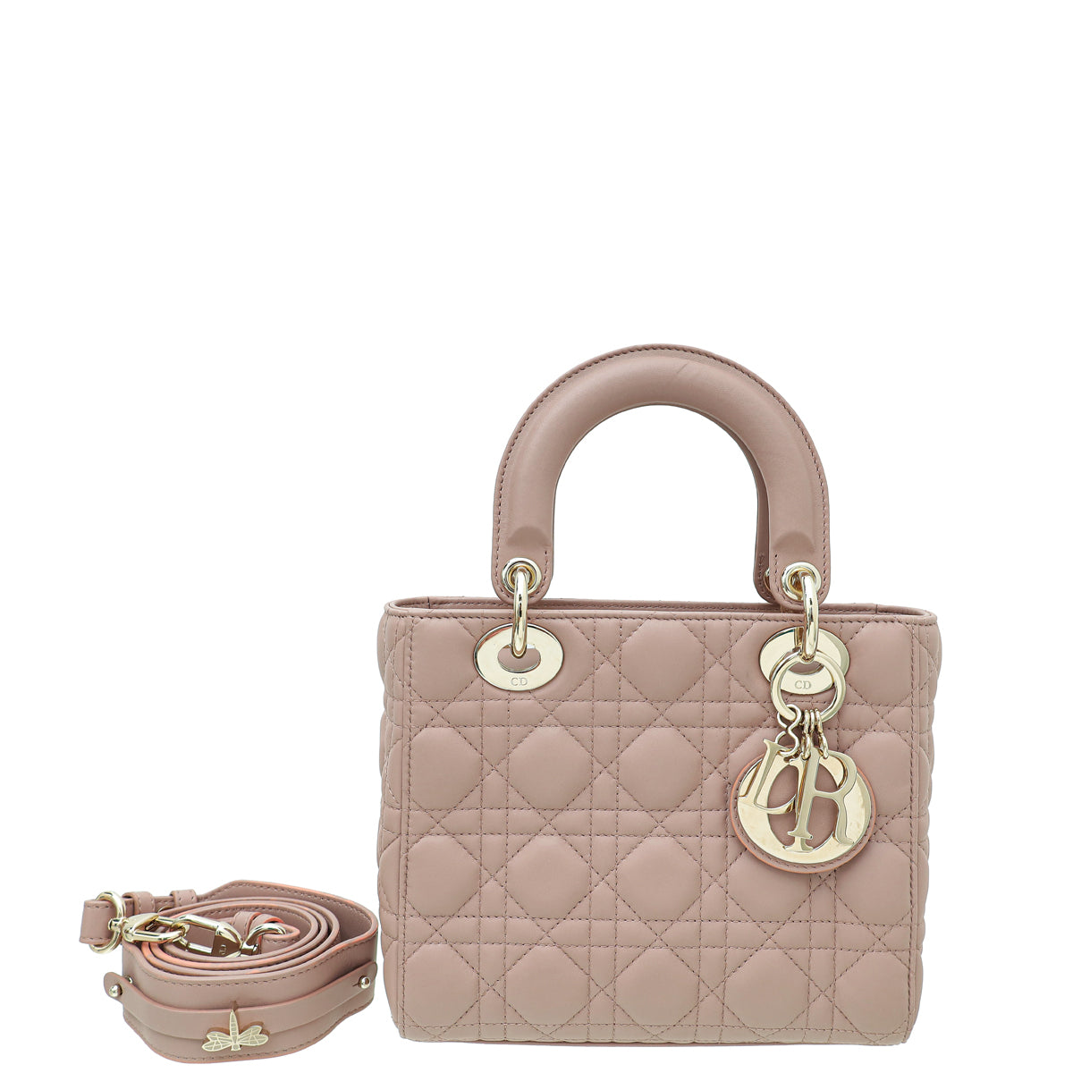 Dior Handbag Christian Rose De Vents Lady My ABC Small Shoulder Bag