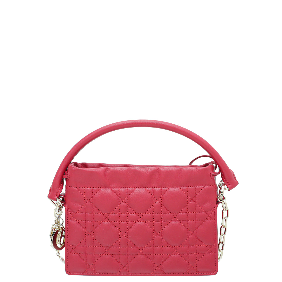Dior Handbag Christian Drawstring Bag Top Handle Shoulder Bag