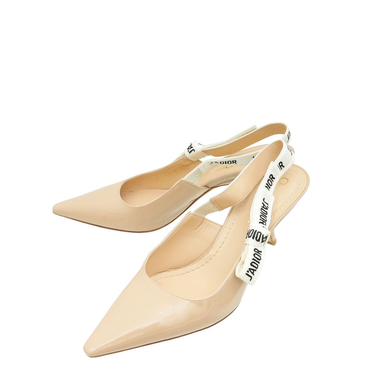 Dior Sling Bag Christian Nude J'a Slingback Pump 38.5 Shoes