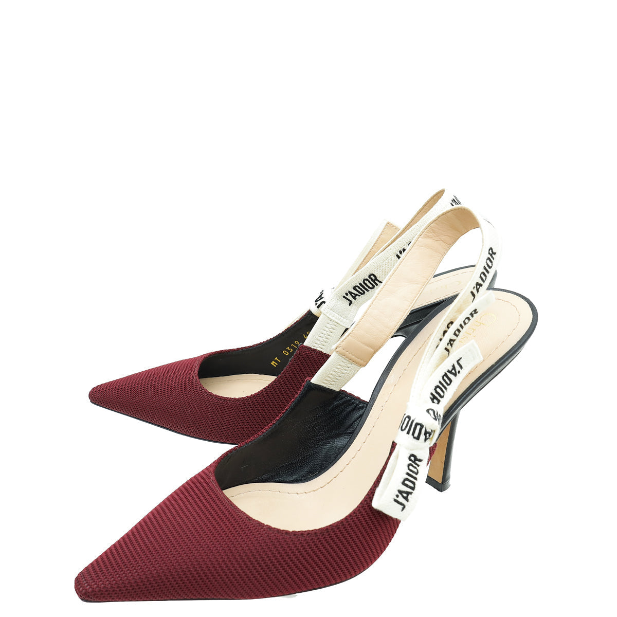 Dior Sling Bag Christian Bicolor J'A Technical Fabric Slingback Shoes