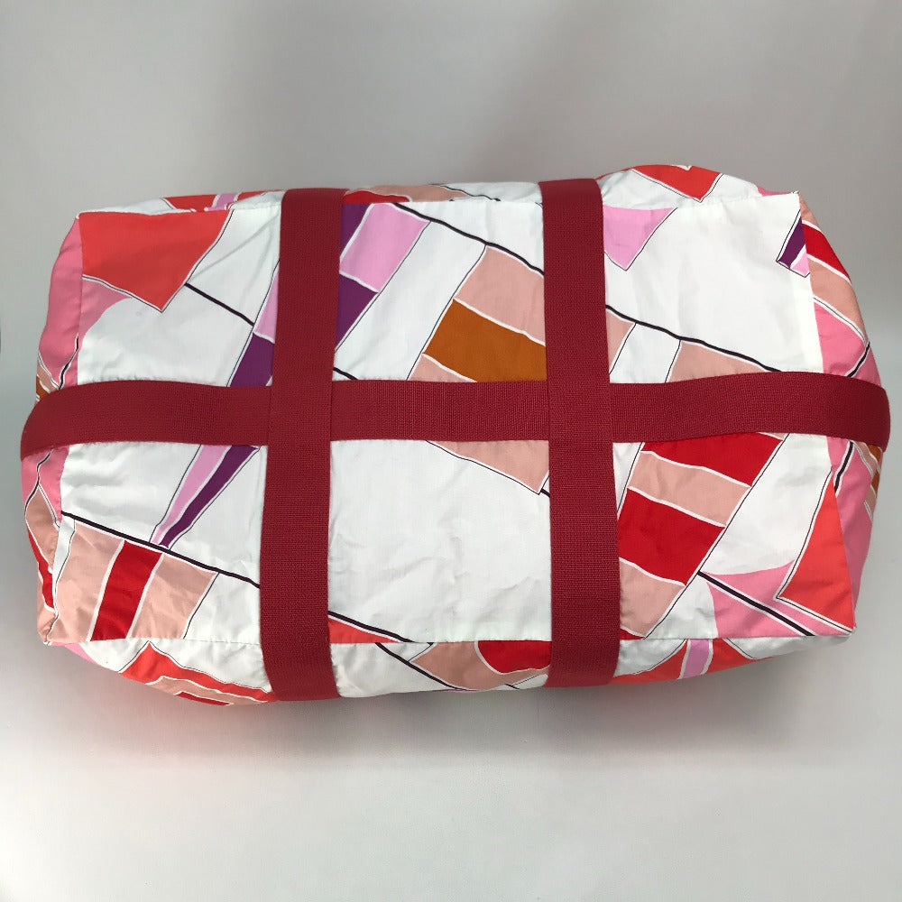 Tote Bag Cotton X Type Beach Bag Red Pink