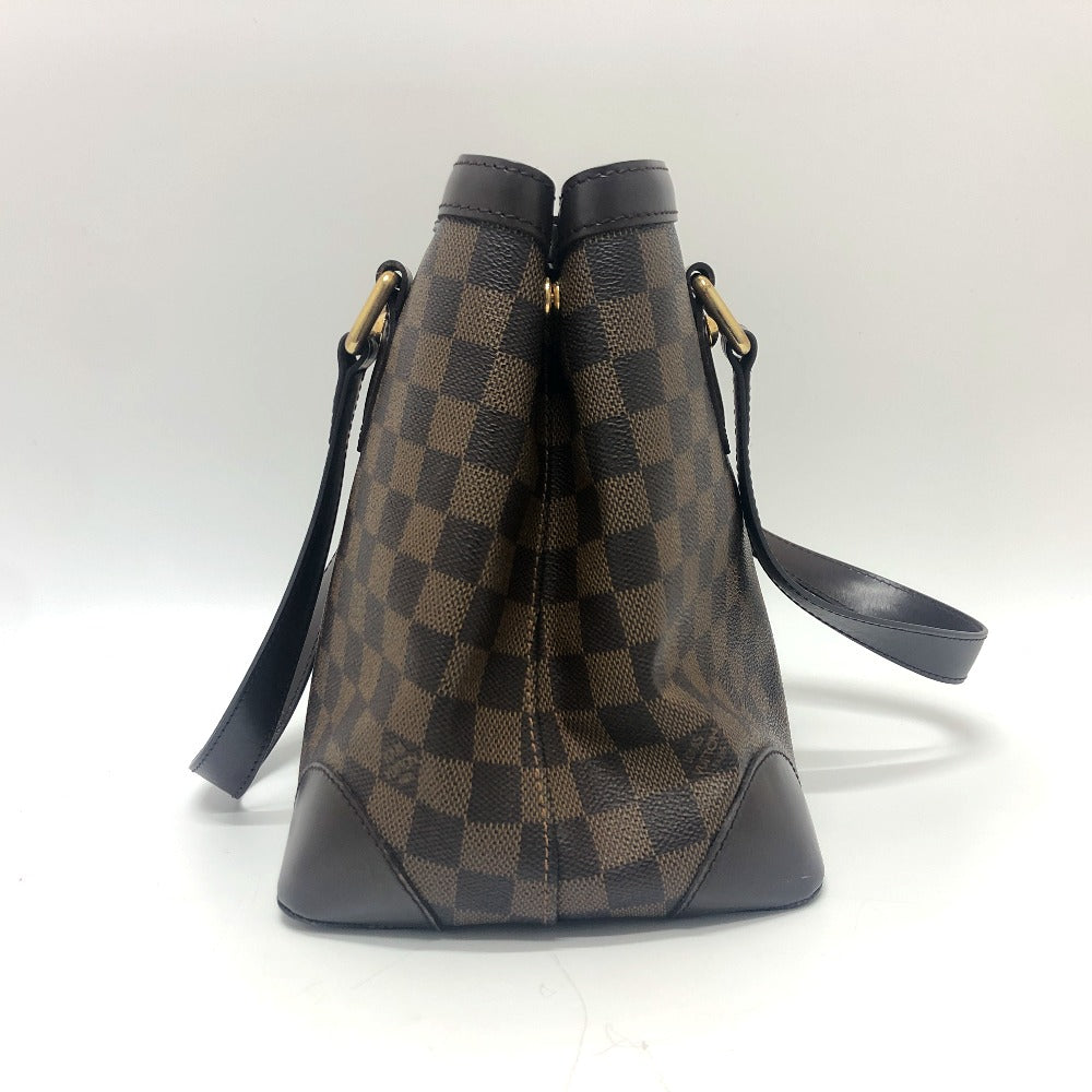Louis Vuitton N51205 Damier Hamstead PM Canvas Brown Tote Bag