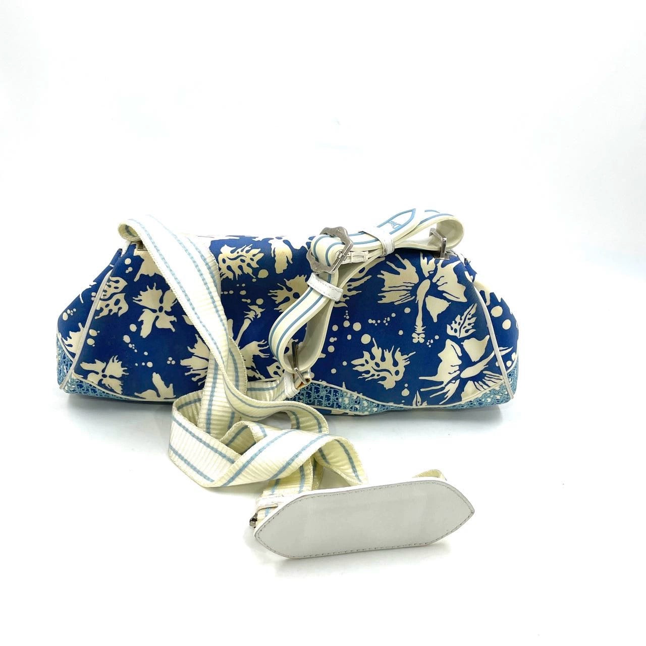 Dior Surf Chick Shoulder Bag And Chinese Porcelain White Blue