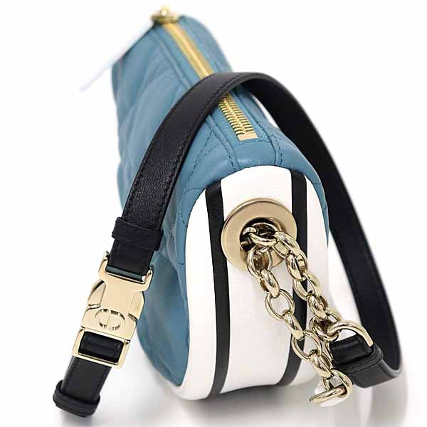 Dior Christian Shoulder Bag Lambskin Vibe Hobo Bag Blue Small