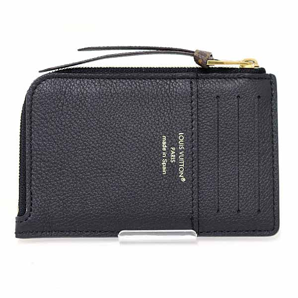 Louis Vuitton Coin M14550 Porto Cult Lowkey Leather Black Wallet Case