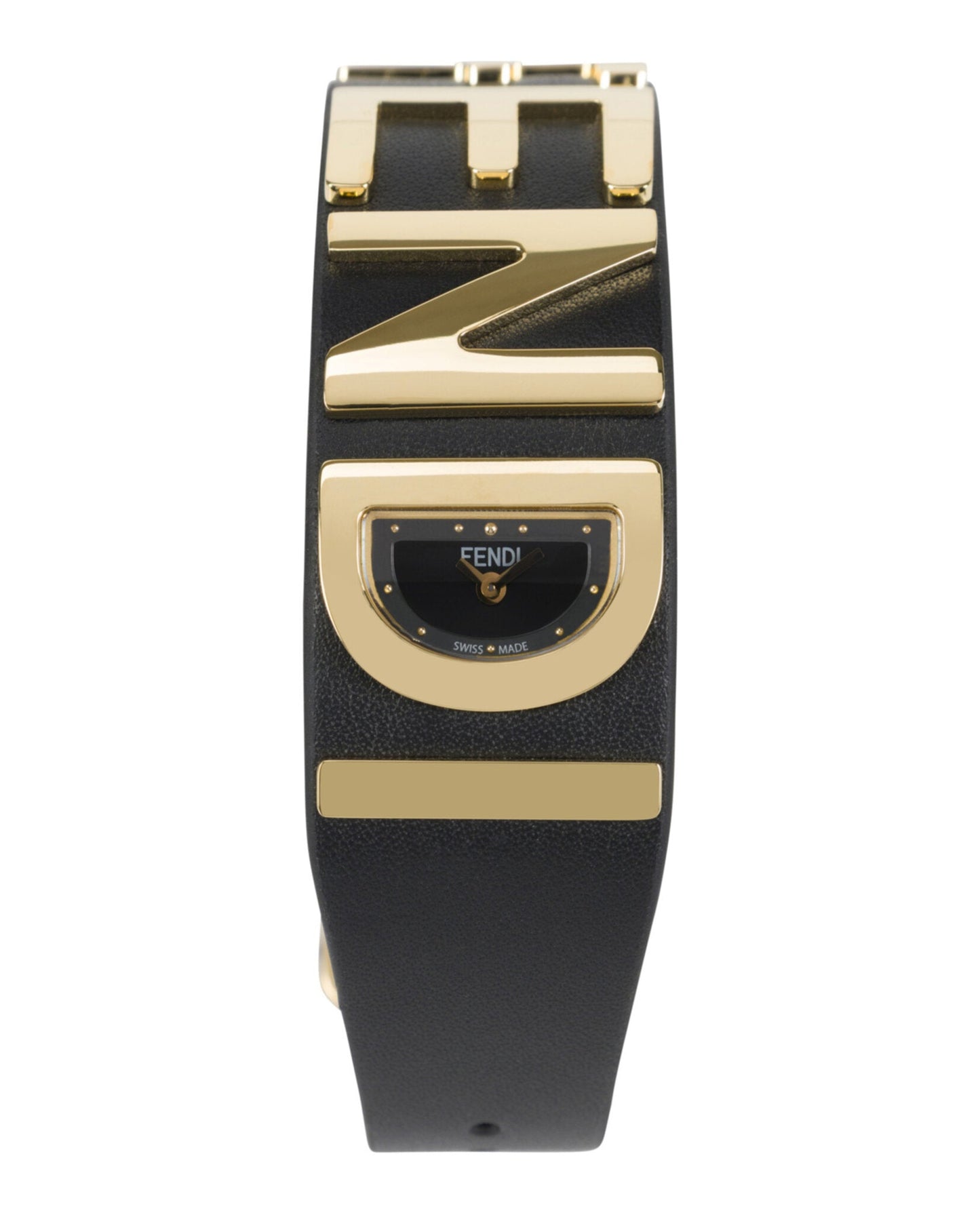 Fendi Jewelry Womens 22.25mm Strap Fashion Watch 2 Gold