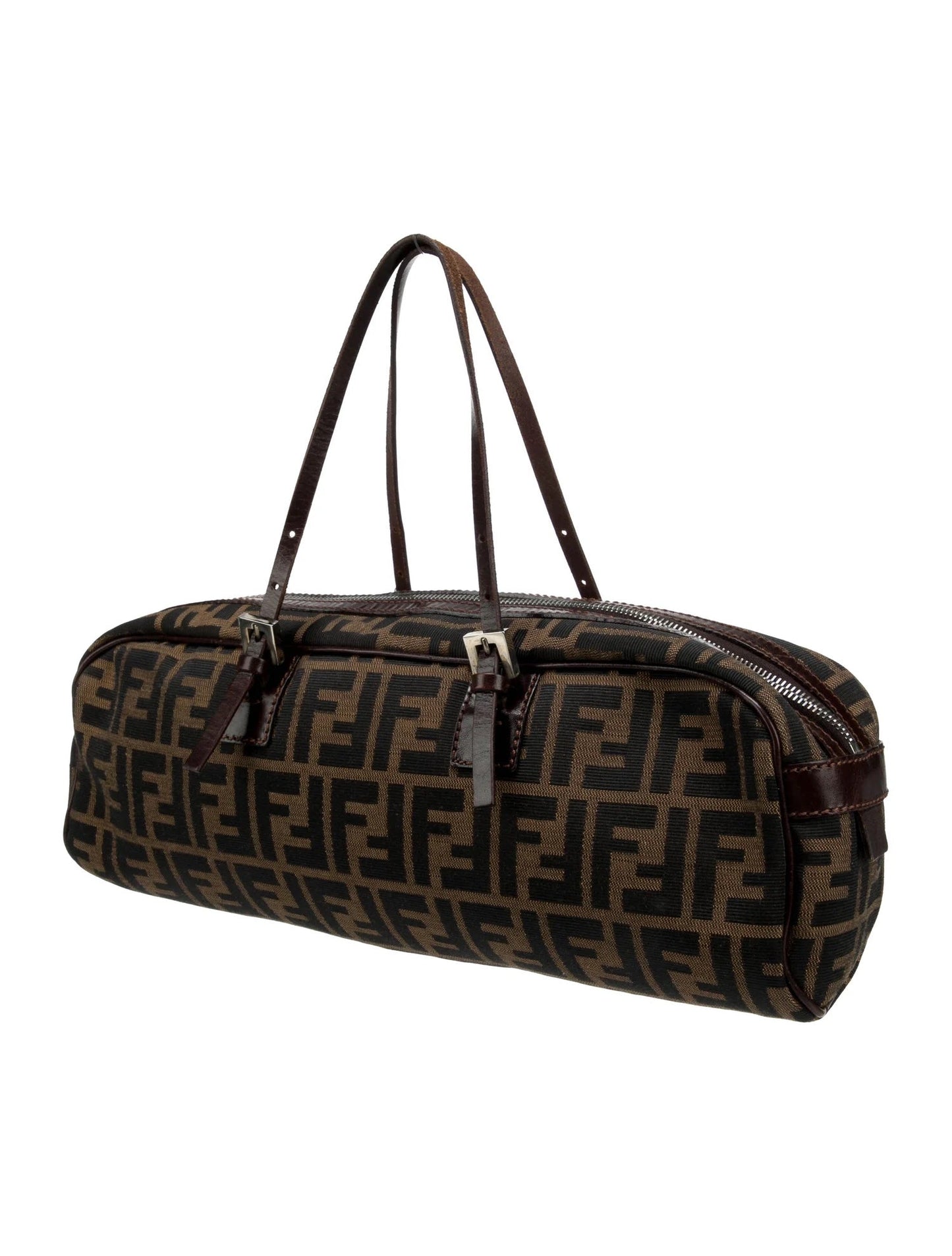 Fendi Ff Zucca Boston Bag Travel Bag