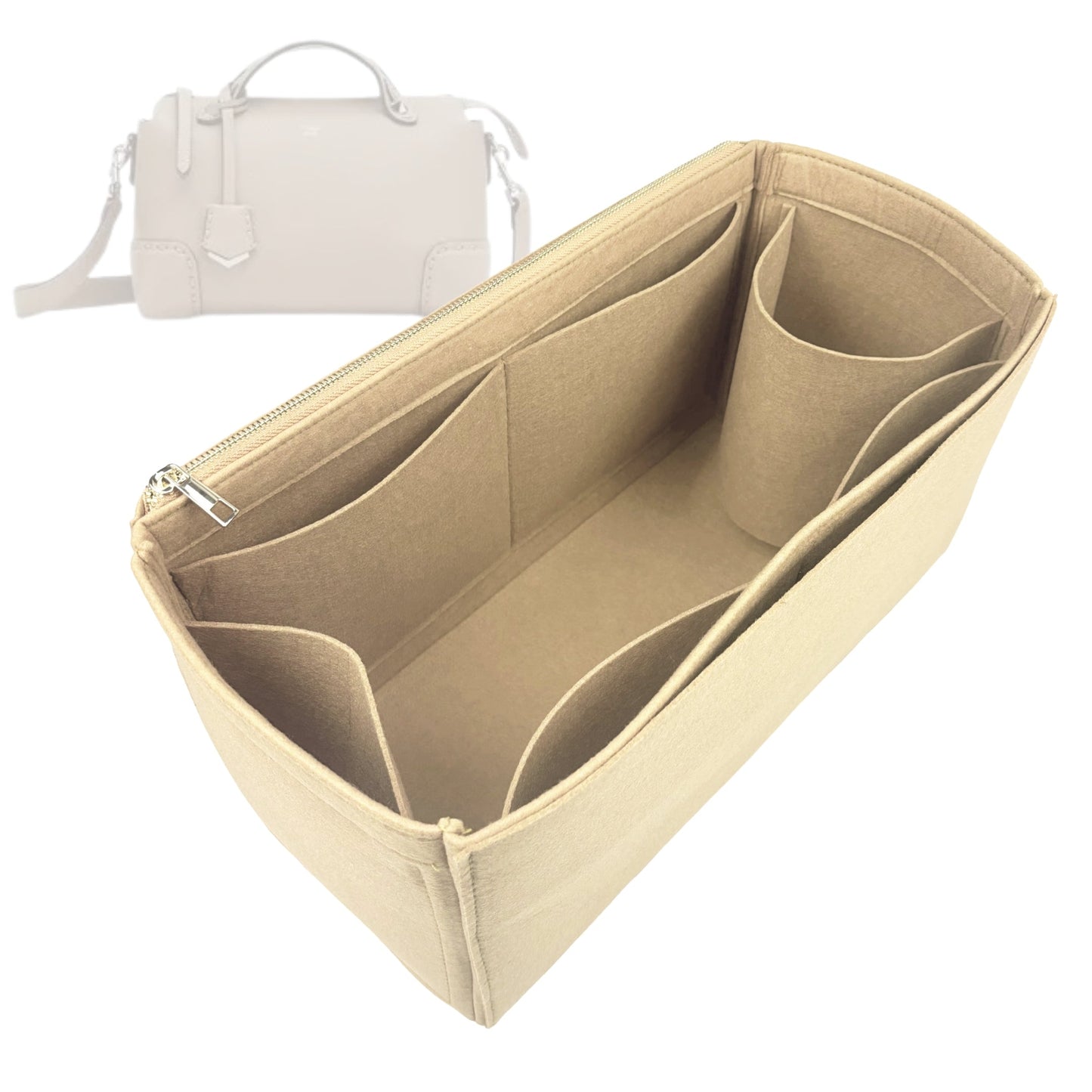 Fendi Bag Organizer for By The Way Selleria , Mini Zip Mini Bag Zip And O