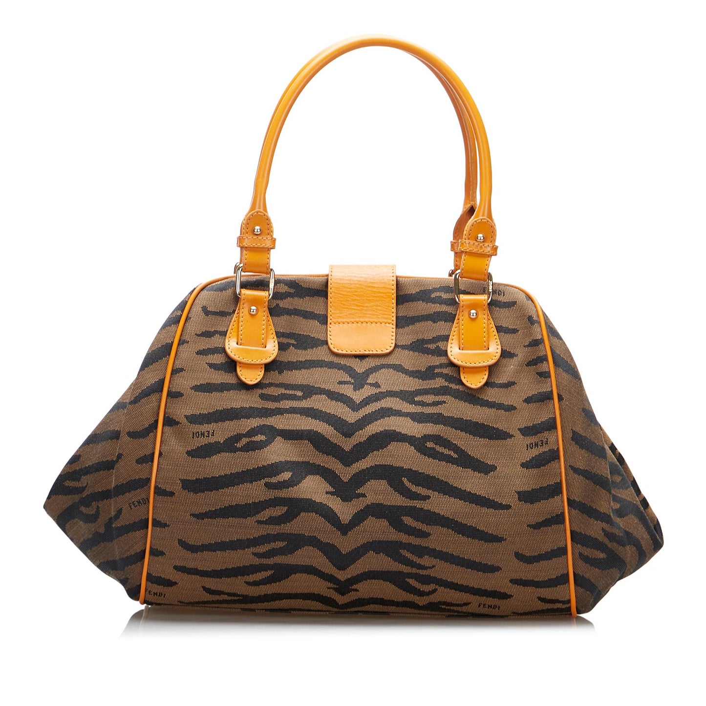 Fendi Animal Print Handbag Shg Fwakg4 Satchel Bag