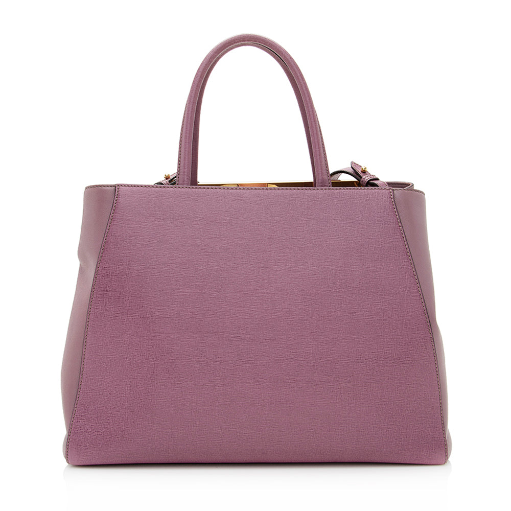 Fendi Calfskin 2Jours Tote Shf Tote Bag
