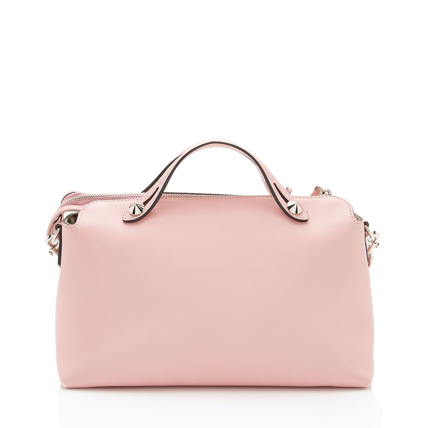 Fendi Calfskin By The Way Boston Bag Shf Sciyzu Medium Satchel Bag