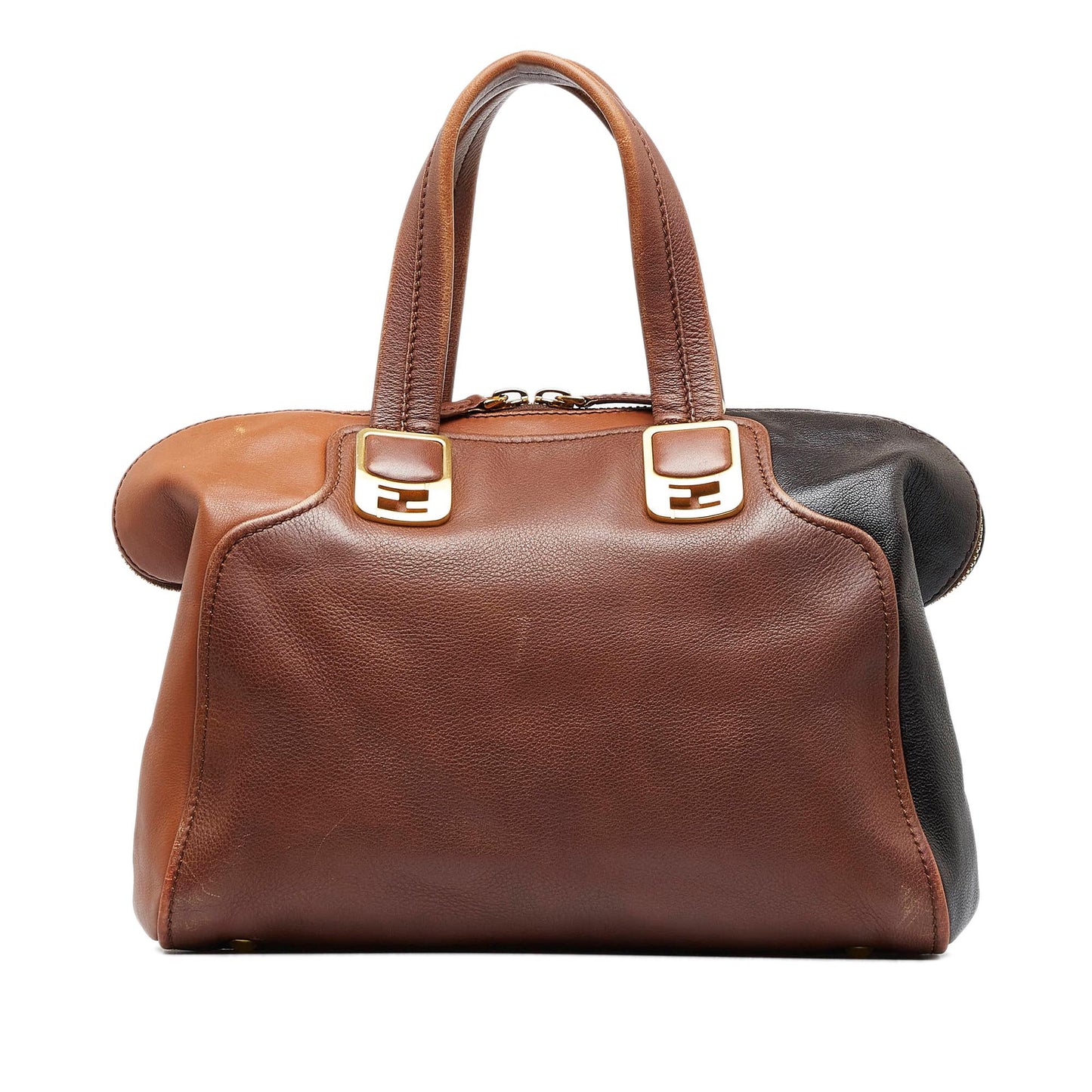 Fendi Colorblock Chameleon Handbag Shg Pjgrwz Satchel Bag