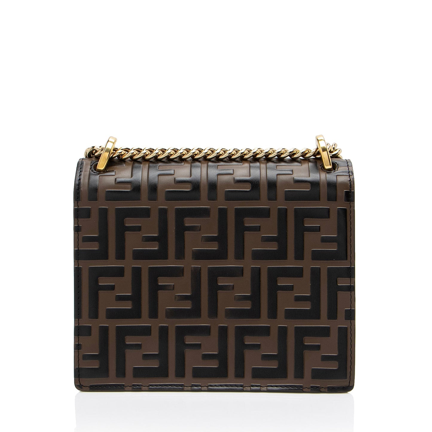 Fendi Ff Kan Shoulder Bag Shf Zykjeu Small Embossed