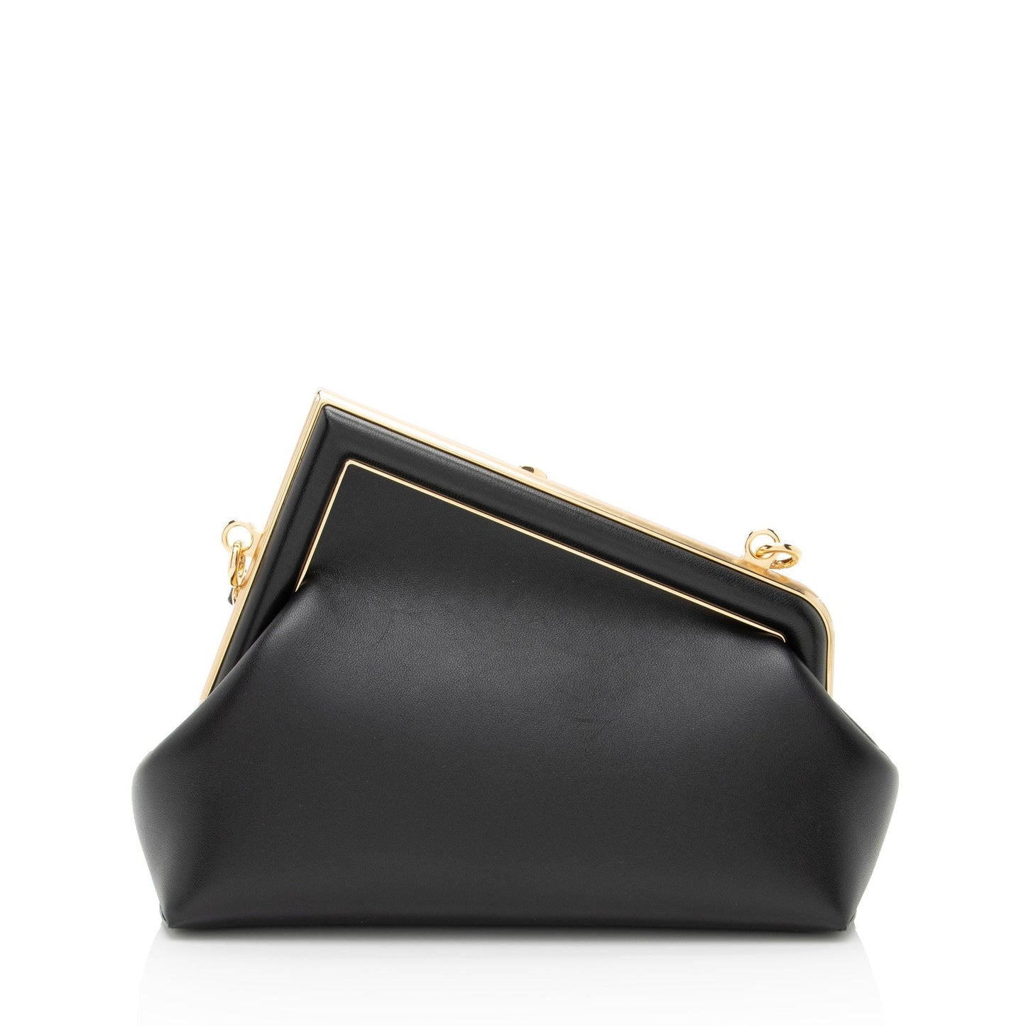 Fendi First Shoulder Bag Lambskin Small Small Shoulder Bag