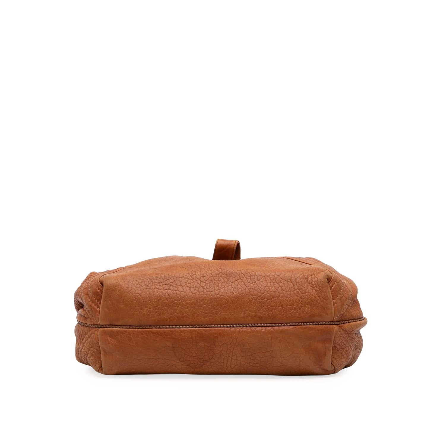 Fendi Spy Handbag Leather Large Satchel Bag