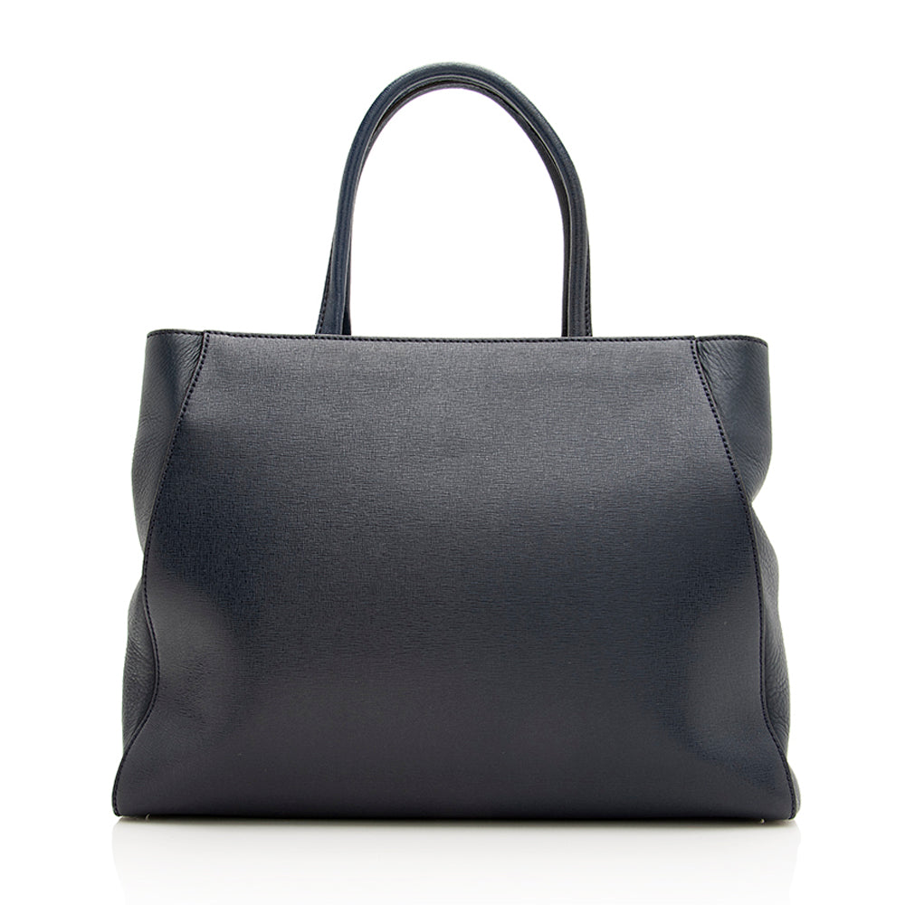 Fendi 2Jours Tote Final Sale Shf Leather Medium Tote Bag