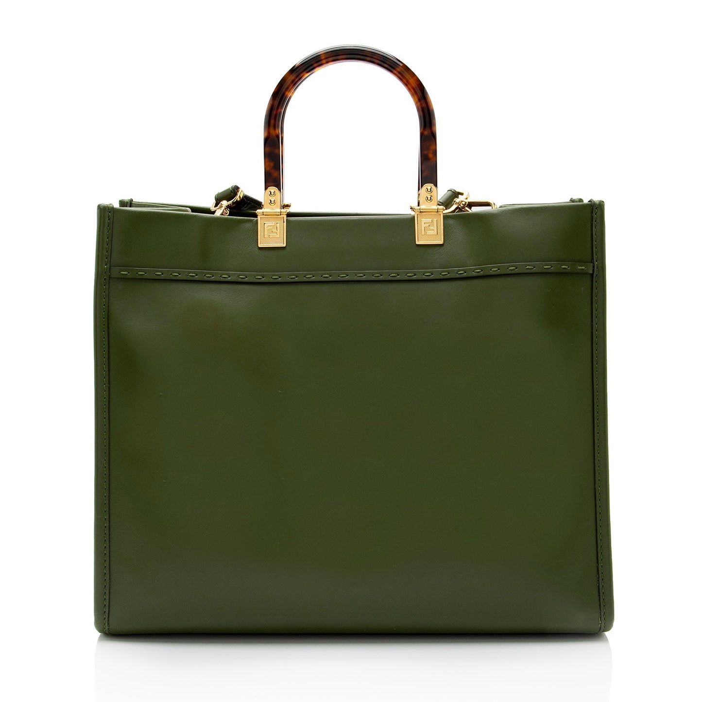 Fendi Sunshine Shopper Tote Shf Tedyff Leather Medium Tote Bag
