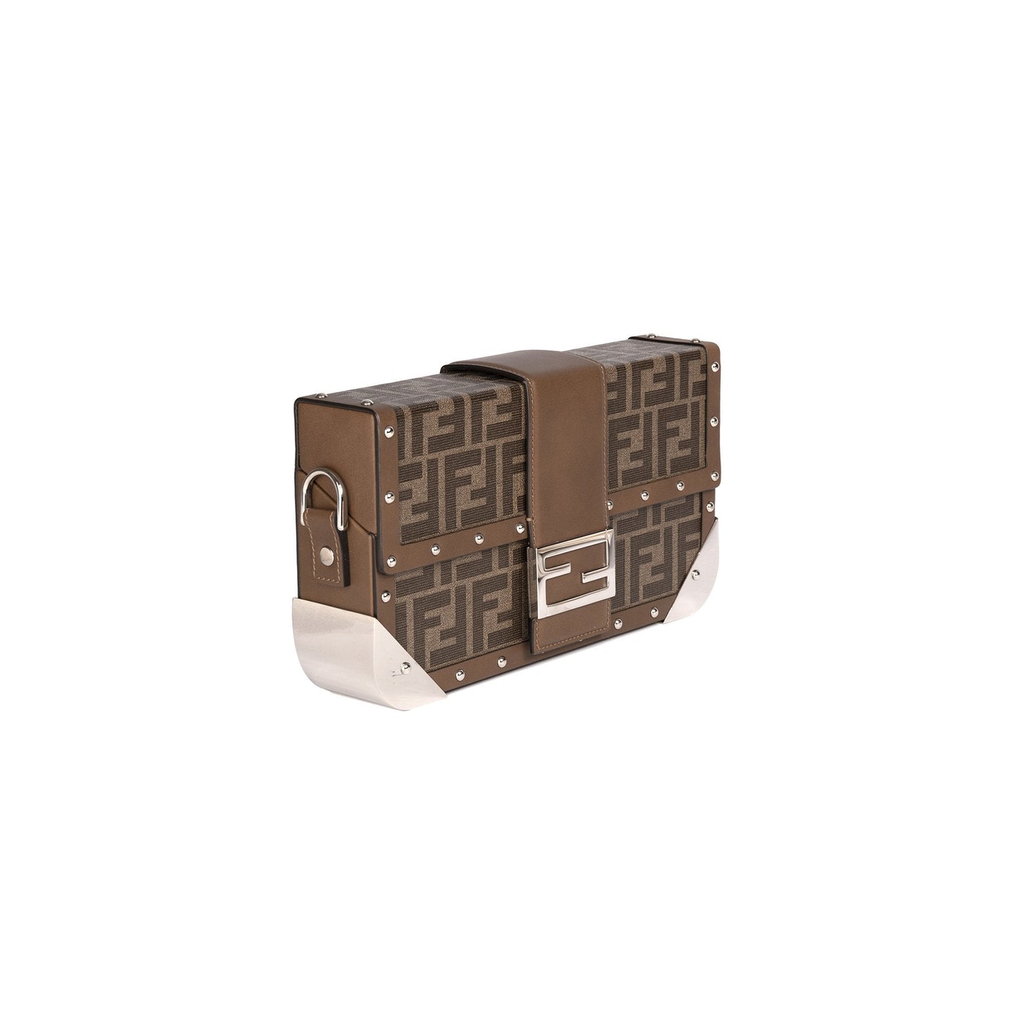Fendi Baguette Trunk Medium Travel Bag