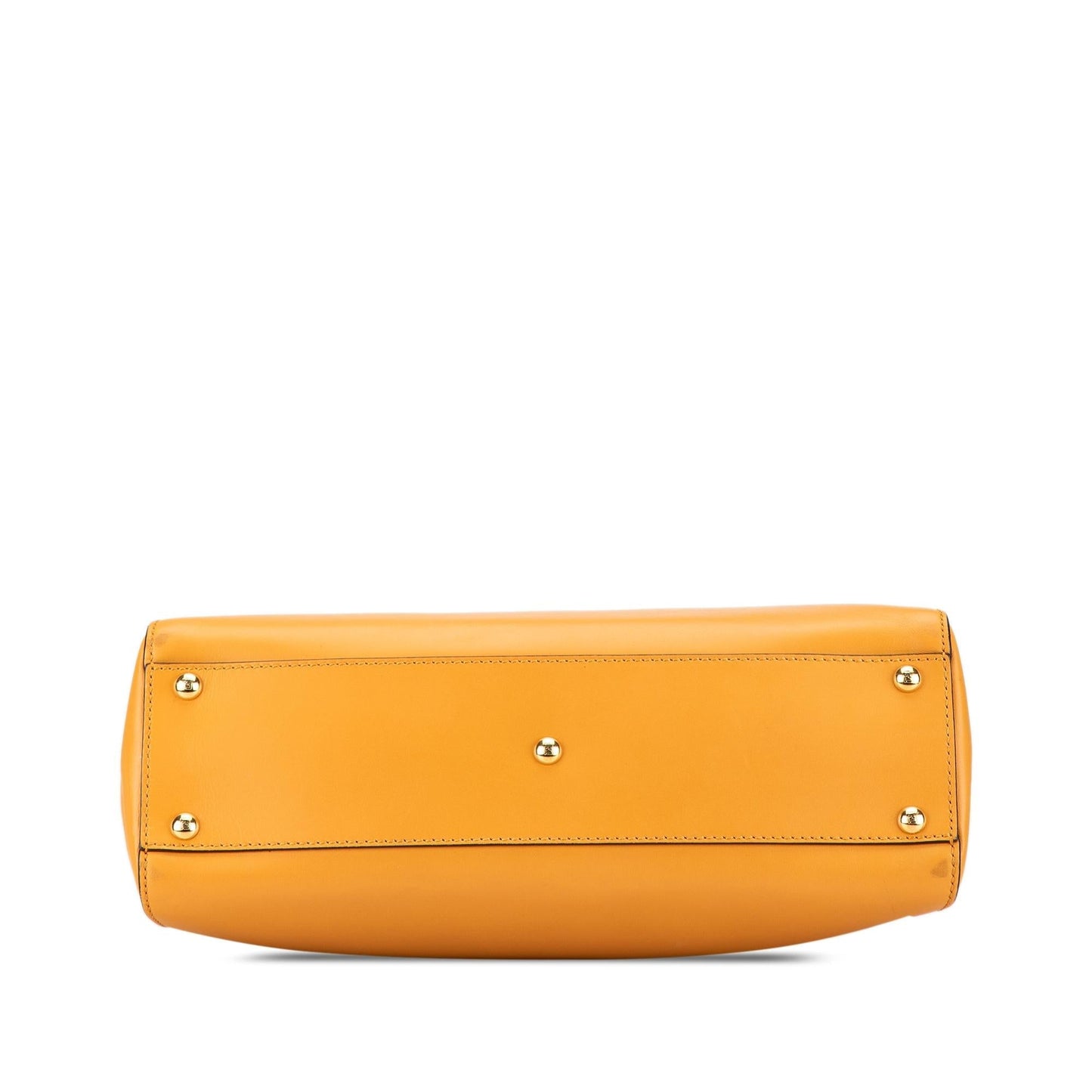 Fendi Peekaboo Satchel Leather Medium Satchel Bag
